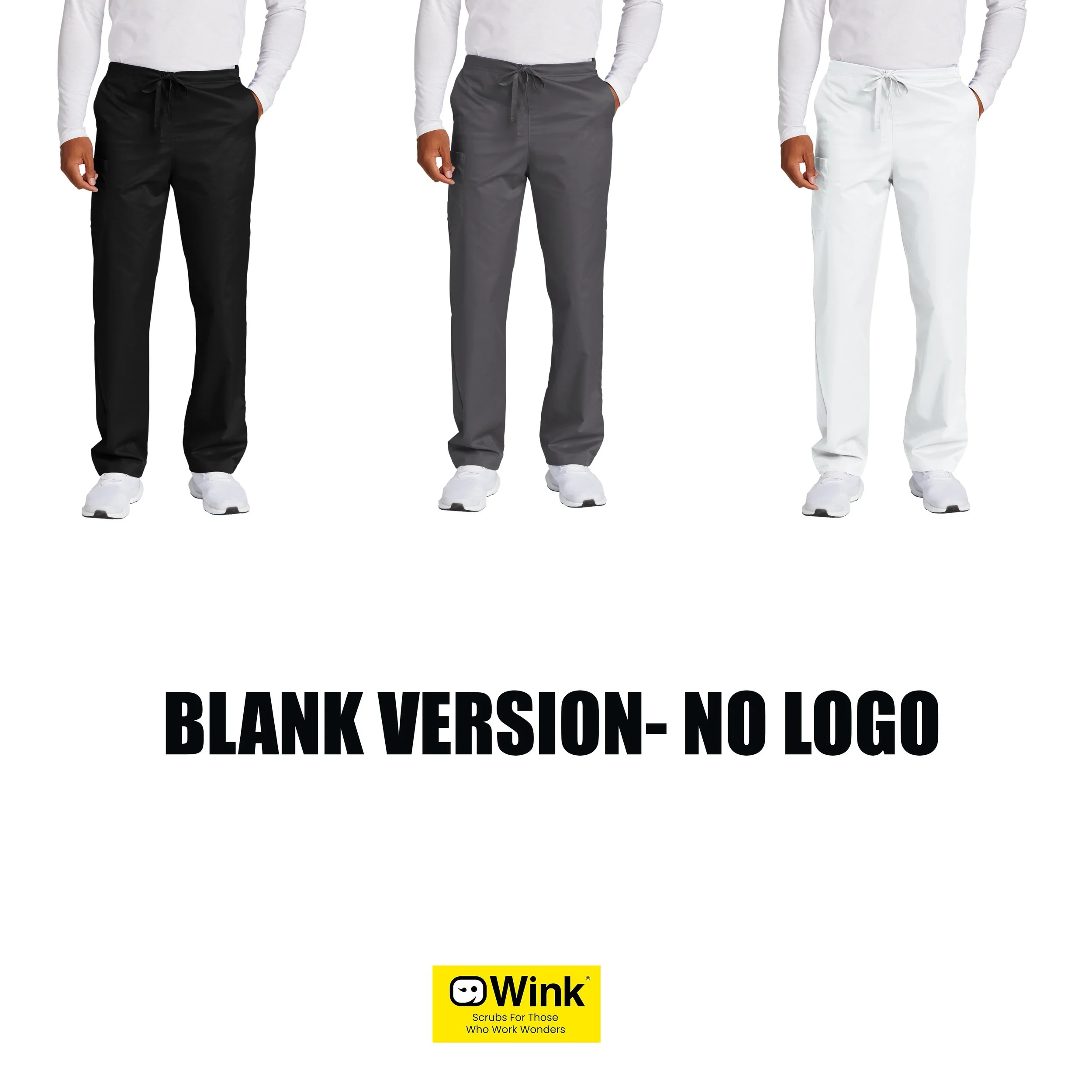 Croí Health Wink® Unisex Tall WorkFlex Cargo Pant, BLANK/NO LOGO, Adult Unisex TALL Fit, #WW3150T