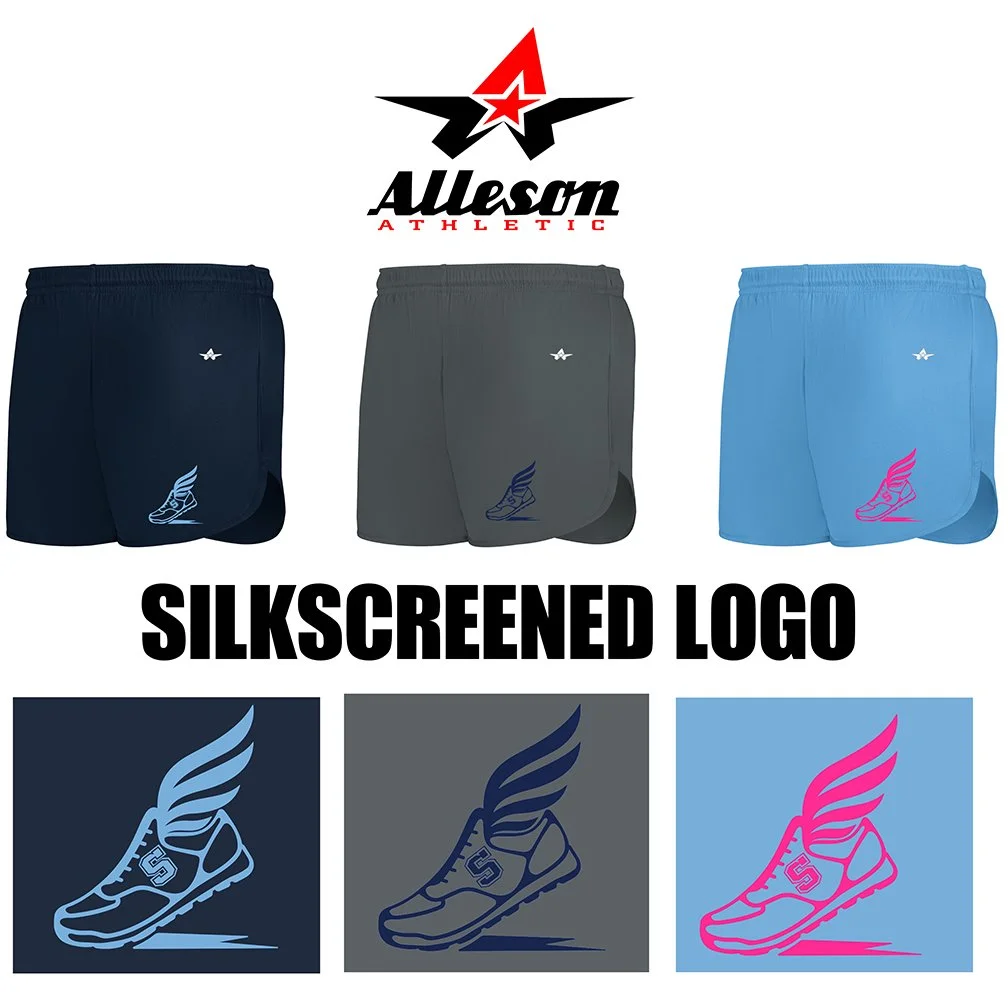 Hurley Middle School Cross Country Allison Athletic Ladies B-Core Track Shorts, Ladies Fit, 727800