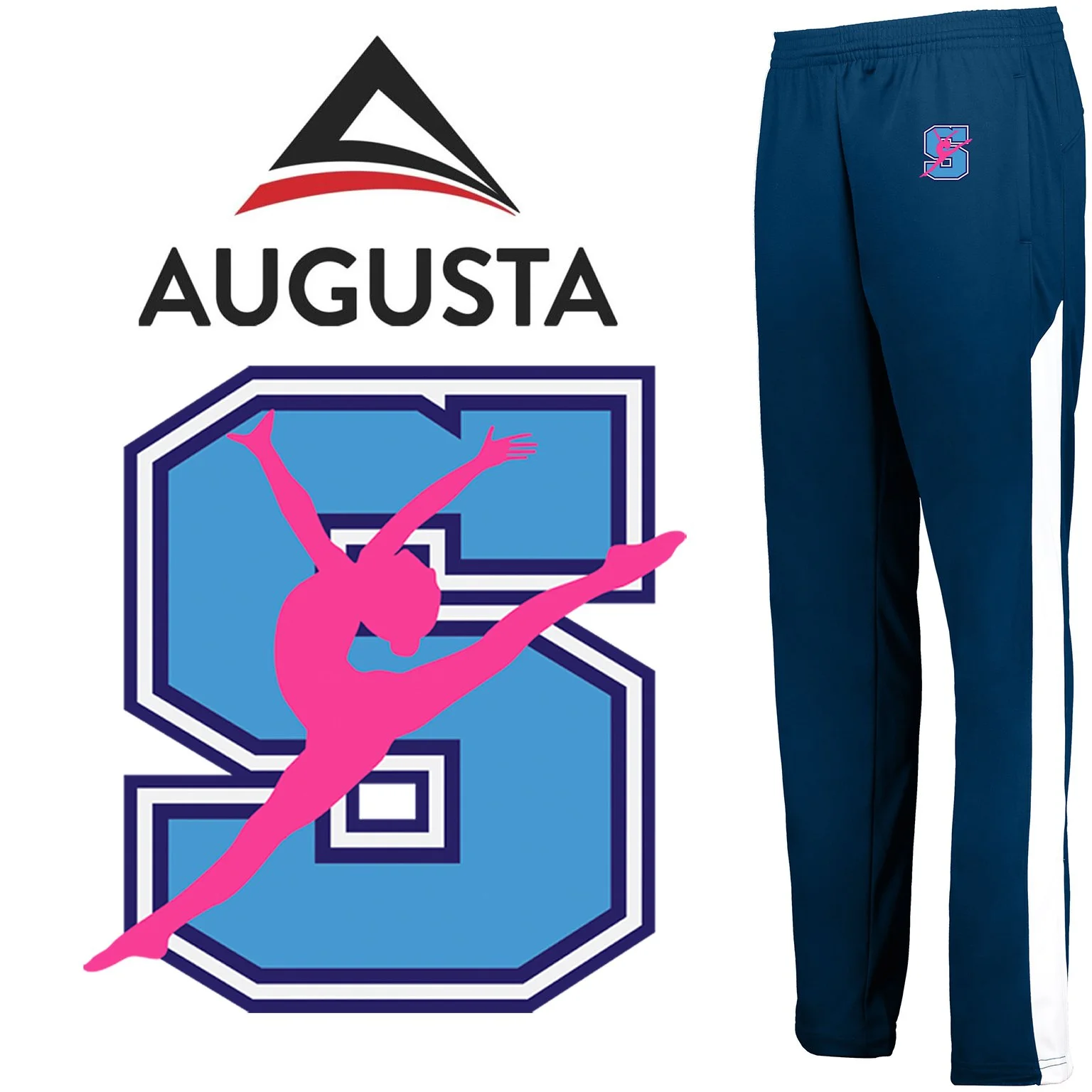 Hurley Middle School DANCE Augusta Sportswear Ladies Medalist Pant 2.0, Ladies Fit,  #7762