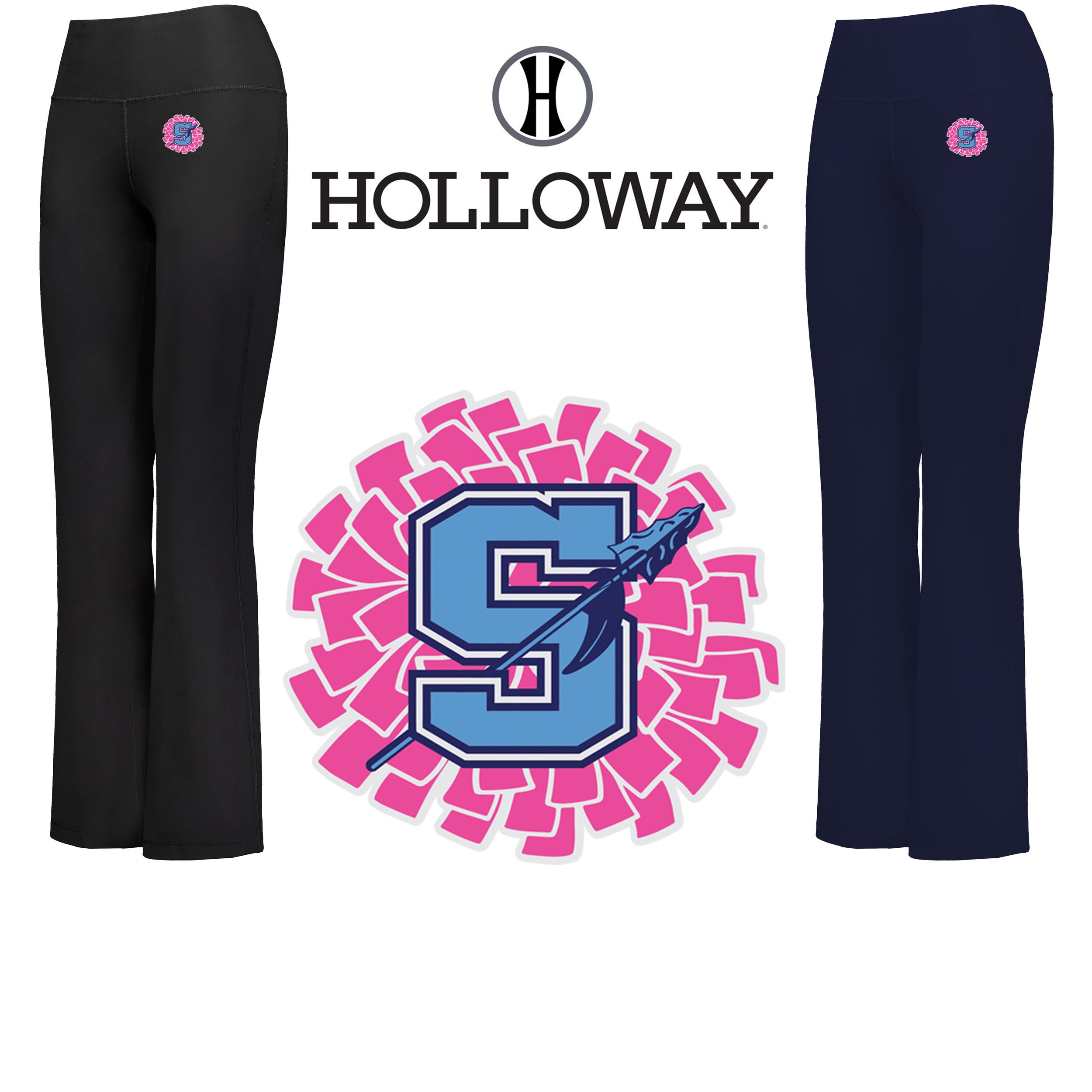 Hurley Middle School CHEER Holloway Ladies City Flex Pant, Ladies Fit, #223766