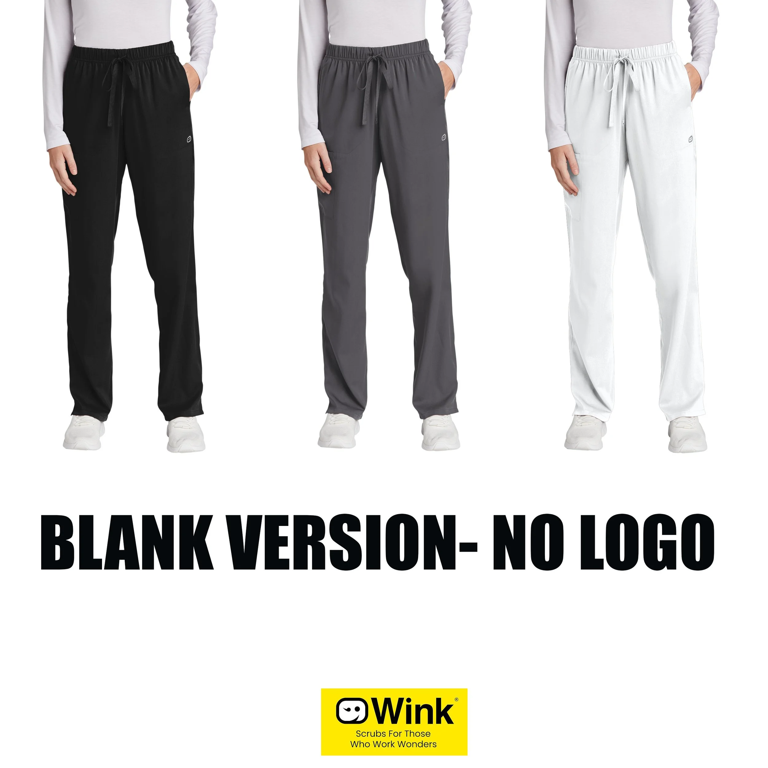 Croí Health Wink® Women’s Premiere Flex™ Cargo Pant, BLANK/NO LOGO, Women’s Fit, #WW4158