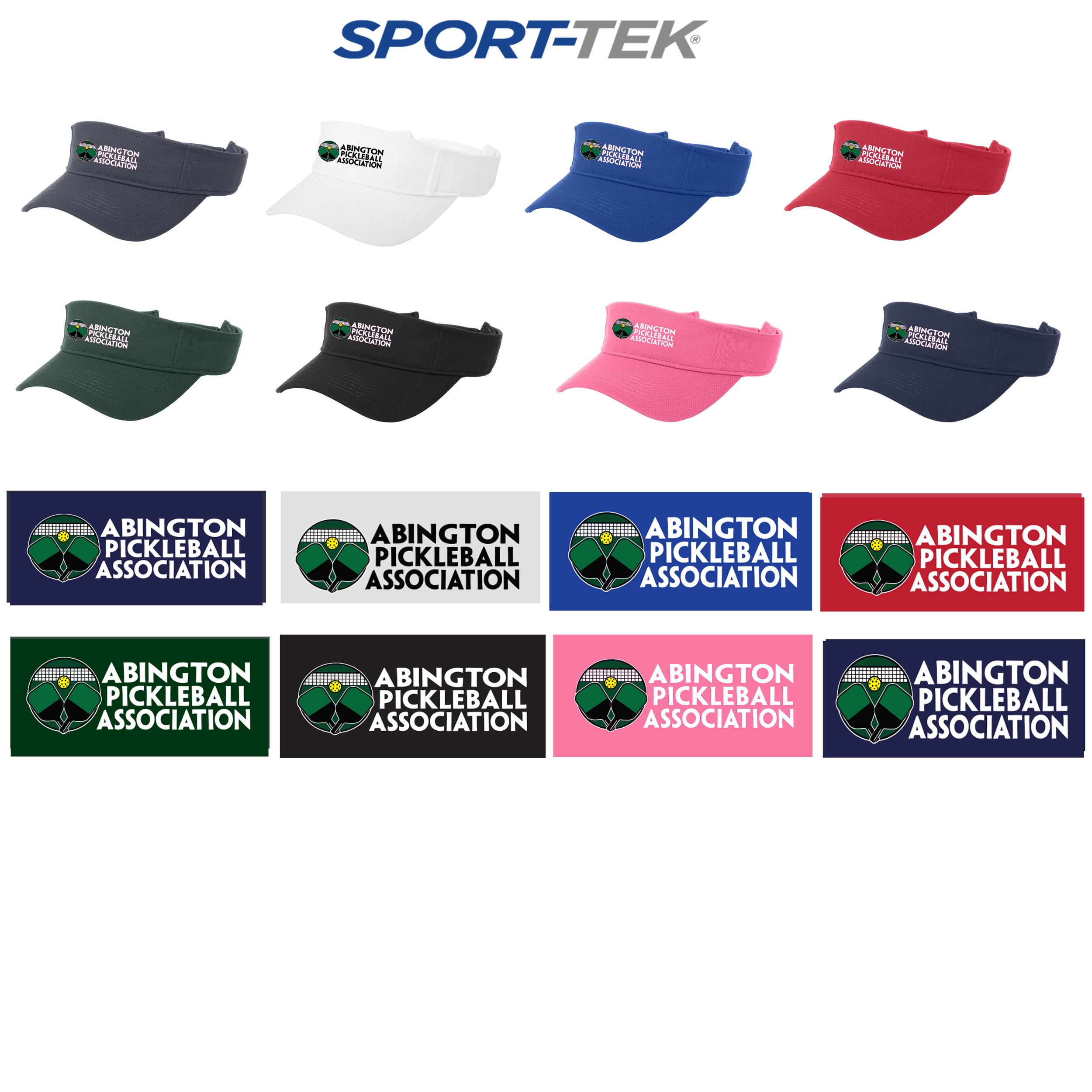 Abington Pickleball Sport-Tek® PosiCharge® RacerMesh® Visor #STC27