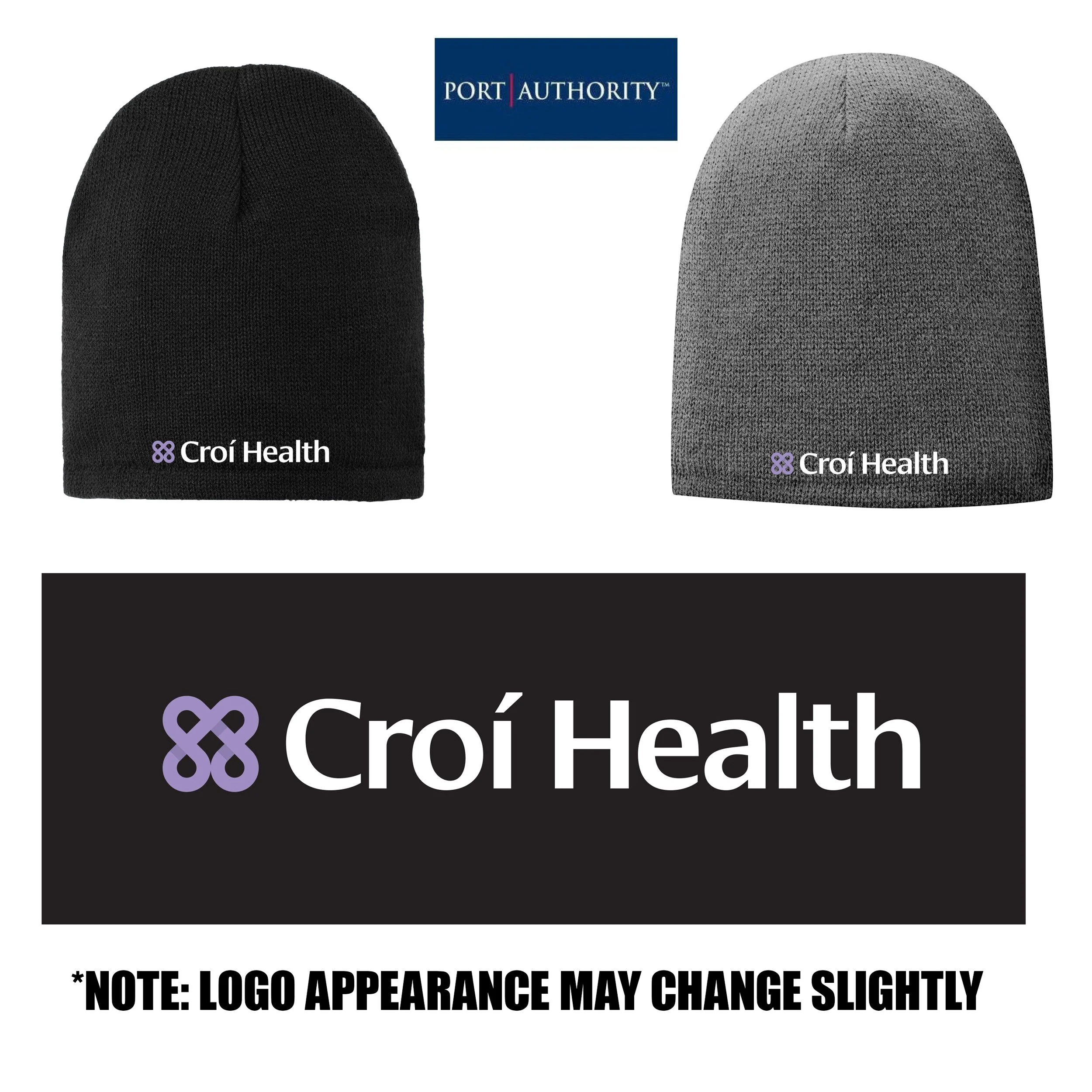 Croí Health Port Authority® Fleece-Lined Beanie Cap, #CP91L