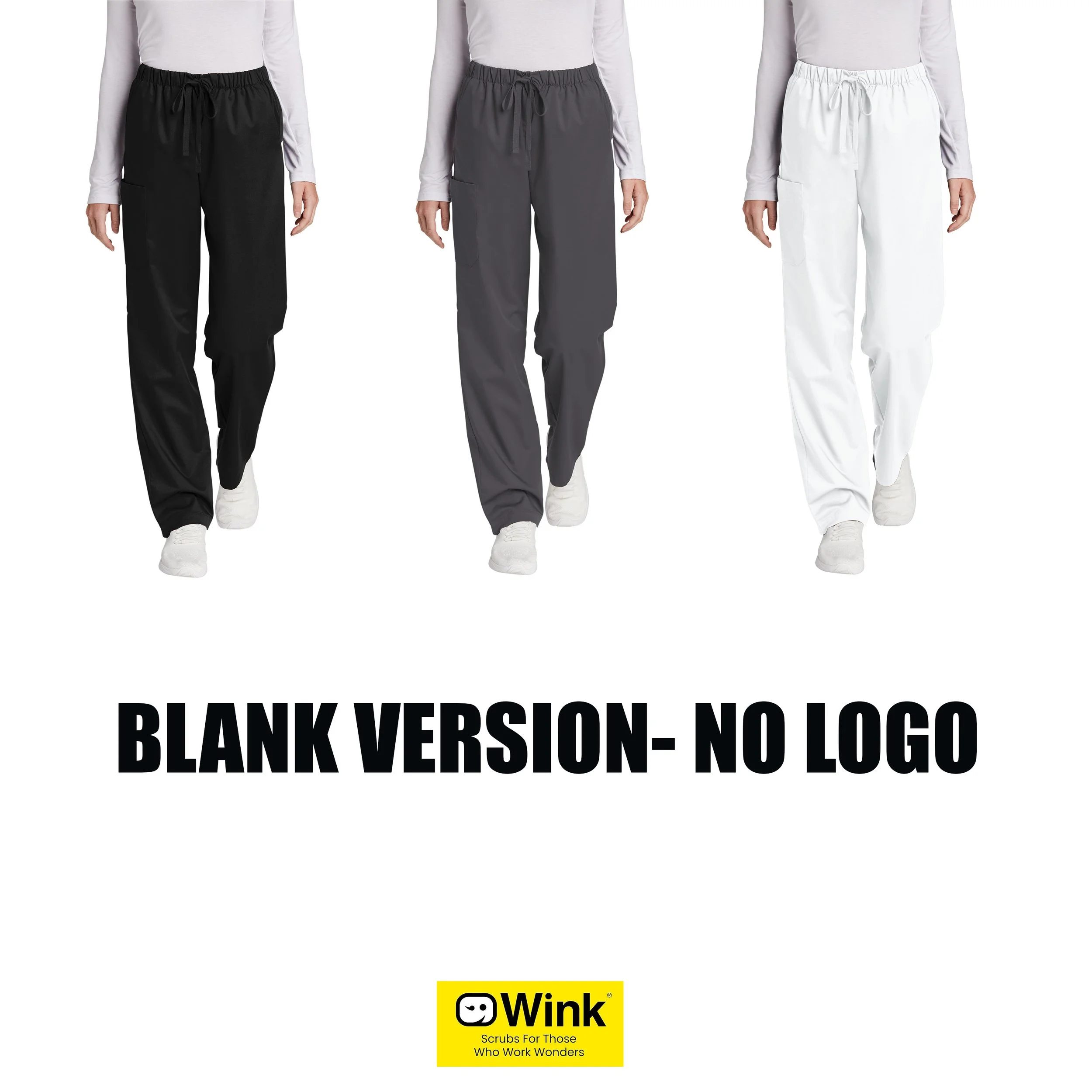 Croí Health Wink® Women’s Tall WorkFlex Cargo Pant, BLANK/NO LOGO, Women’s TALL Fit, #WW4550T
