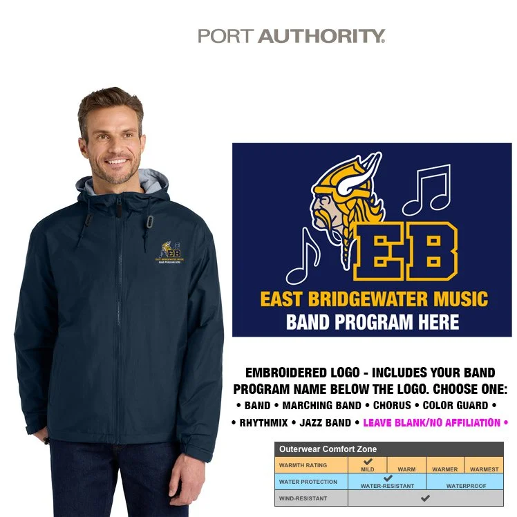 East Bridgewater Music Parents Association Port Authority® Team Jacket, Adult Unisex, #JP56