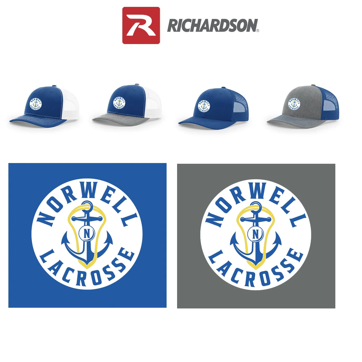 Norwell Girls Youth Lacrosse Richardson Trucker Cap #112