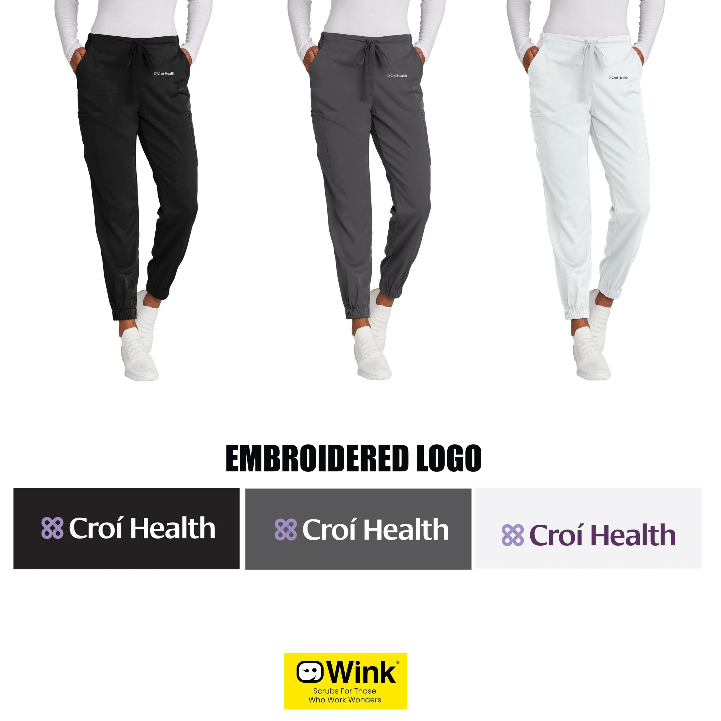 Croí Health Wink® Women’s Premiere Flex™ Jogger Pant, Women’s Fit, #WW4258