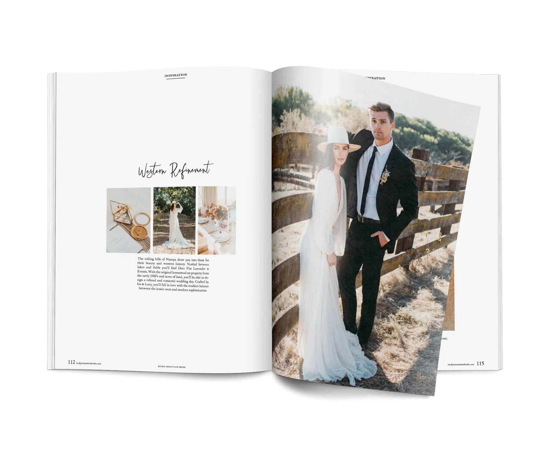 Rocky Mountain Bride Magazine SH Hair Plus Makeup Boise Idaho