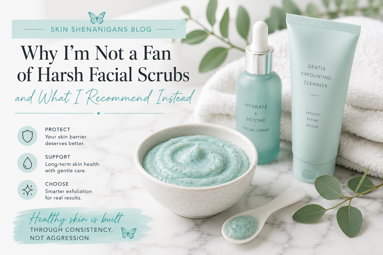 Why I’m Not a Fan of Harsh Facial Scrubs (And What I Recommend Instead)