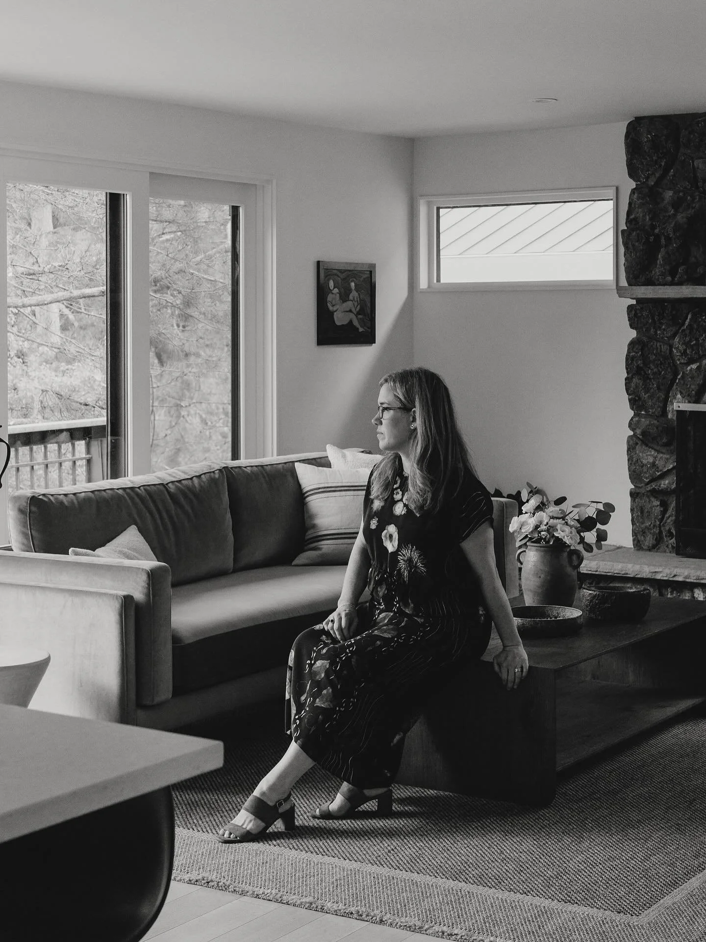 Apparently I love a black and white photo of me looking off into the distance🫣. Dreaming about my next design project? Ha, nothing that cheesy. I&rsquo;m liking doing a mental countdown of how long I have left being in front of the camera and how ma