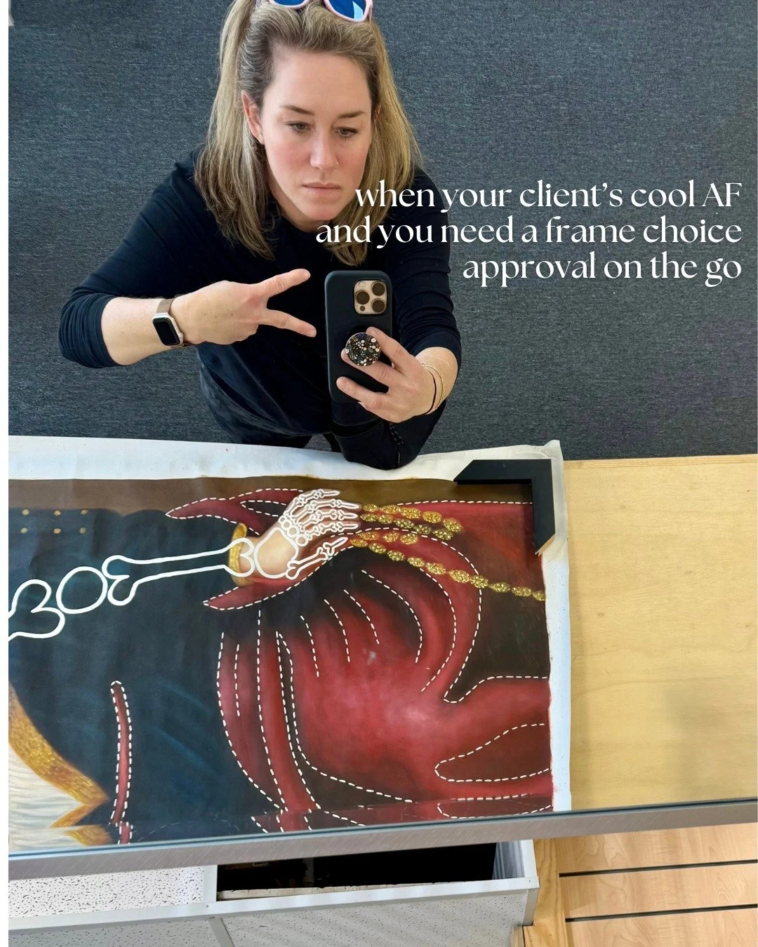 Oh what fun it is to work with a client that both trusts your vision and is willing to take. a few risks. I can not wait to see this room installed. What I haven't shared yet is that we are blending these dramatic materials with a traditional plaid d