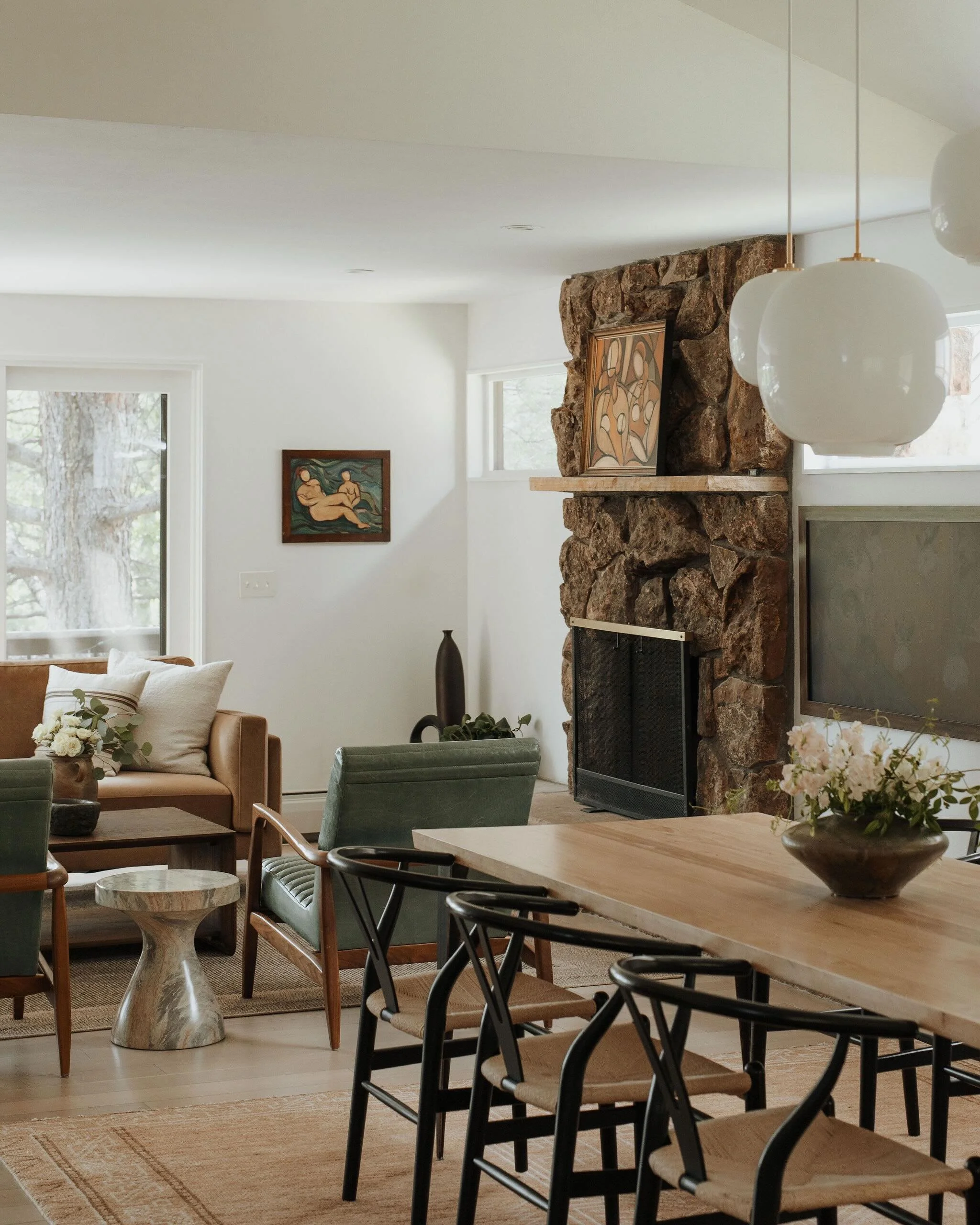 Bright, layered, sophisticated yet playful. All the fun design events chilling together.