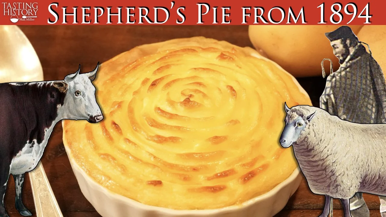 Making Shepherd’s Pie from an 1894 Recipe