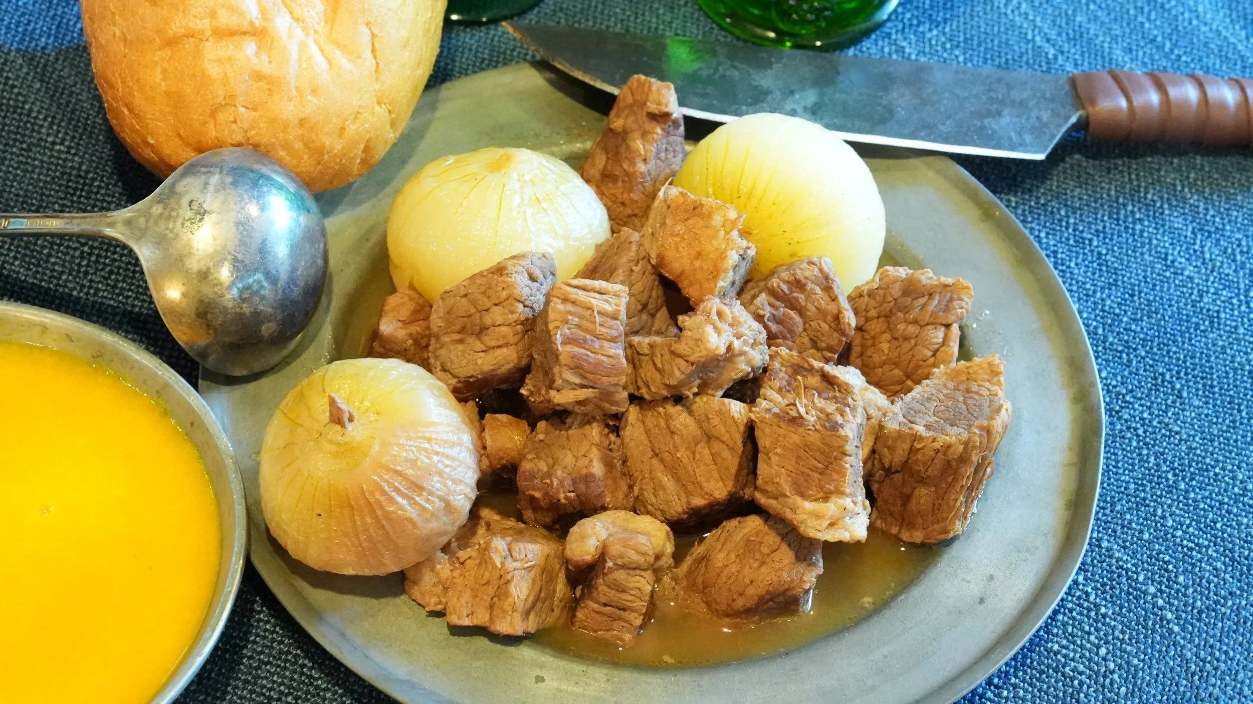 Brawn en Peuerade (Medieval Meat in Spiced Sauce)