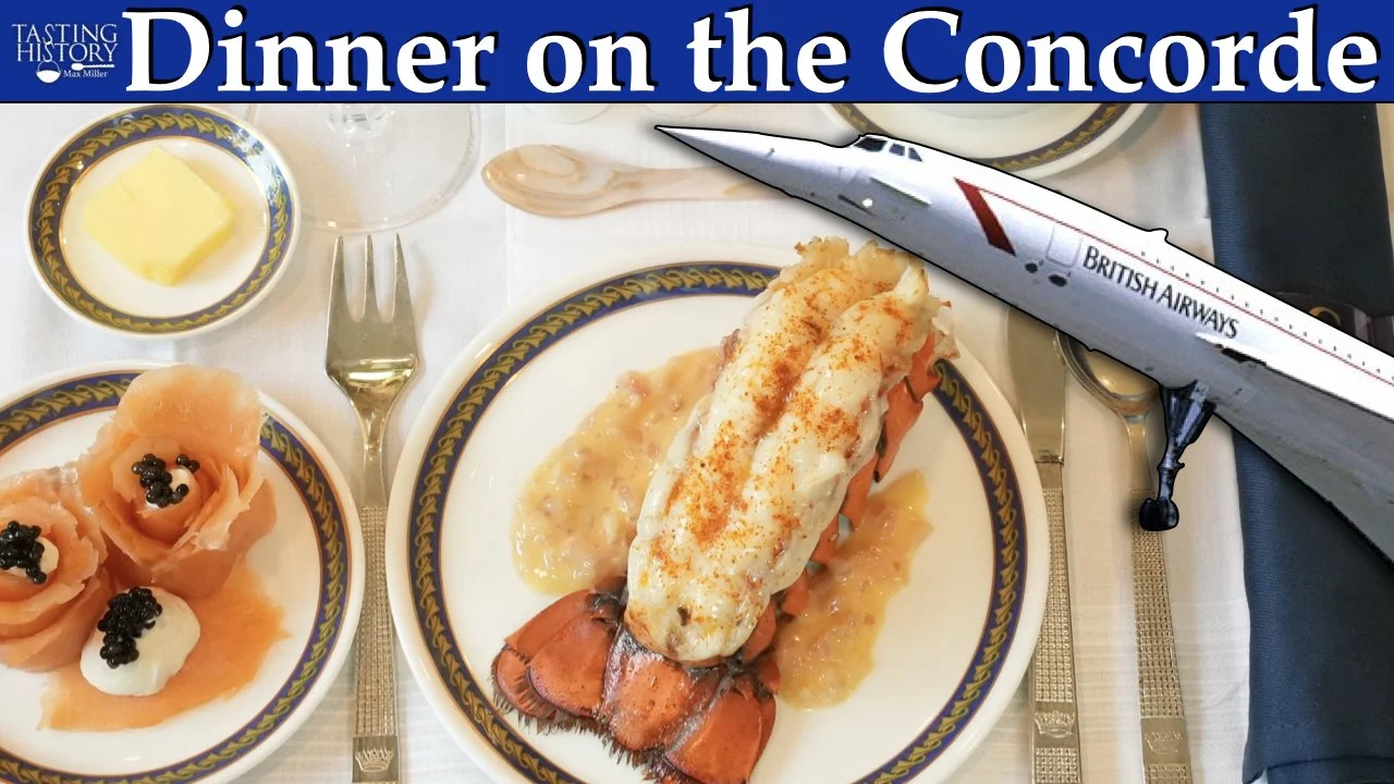 What It Was Like to Eat Aboard Concorde