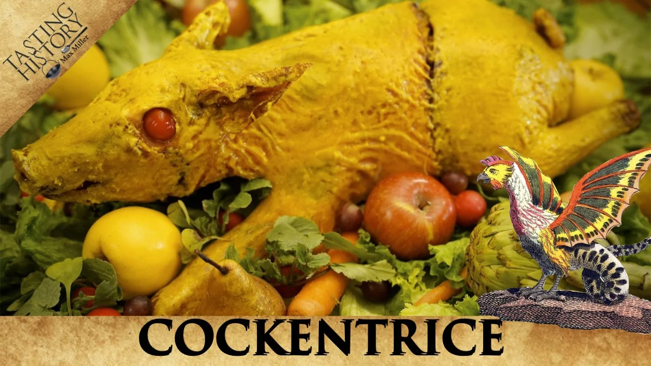 Cooking the Medieval Mythical Cockentrice