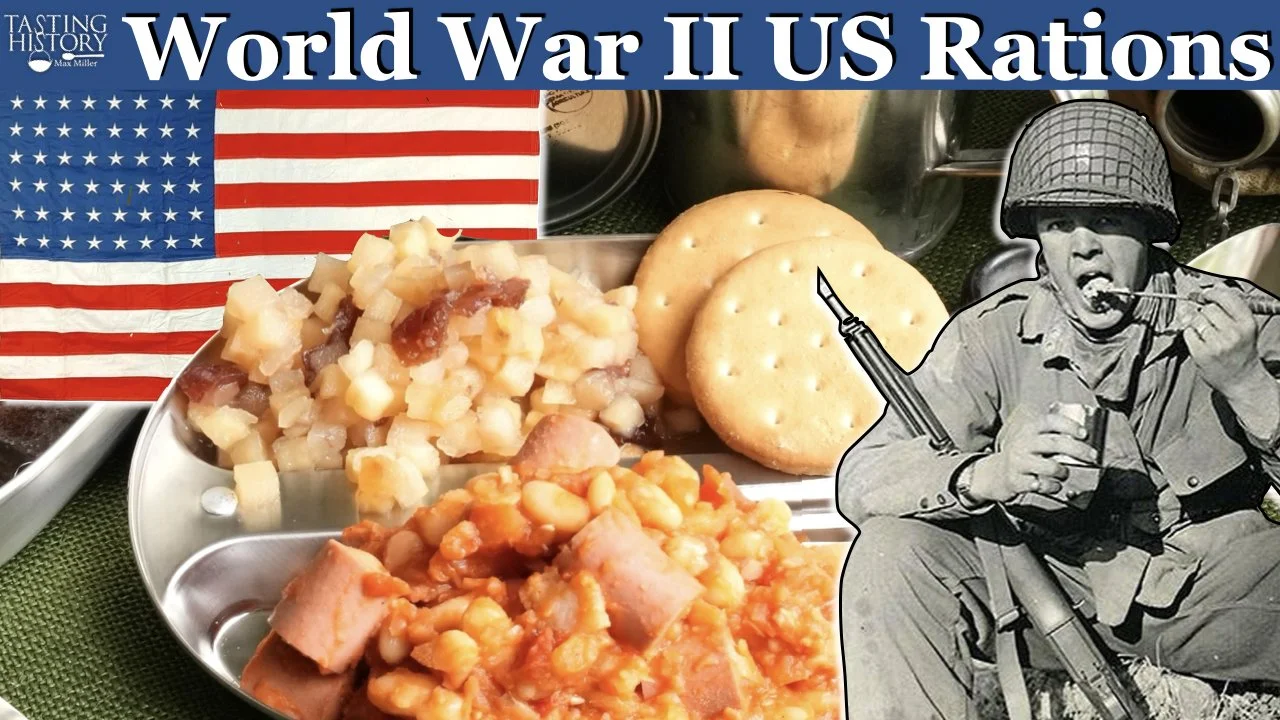 Cooking from the US B Ration from World War II