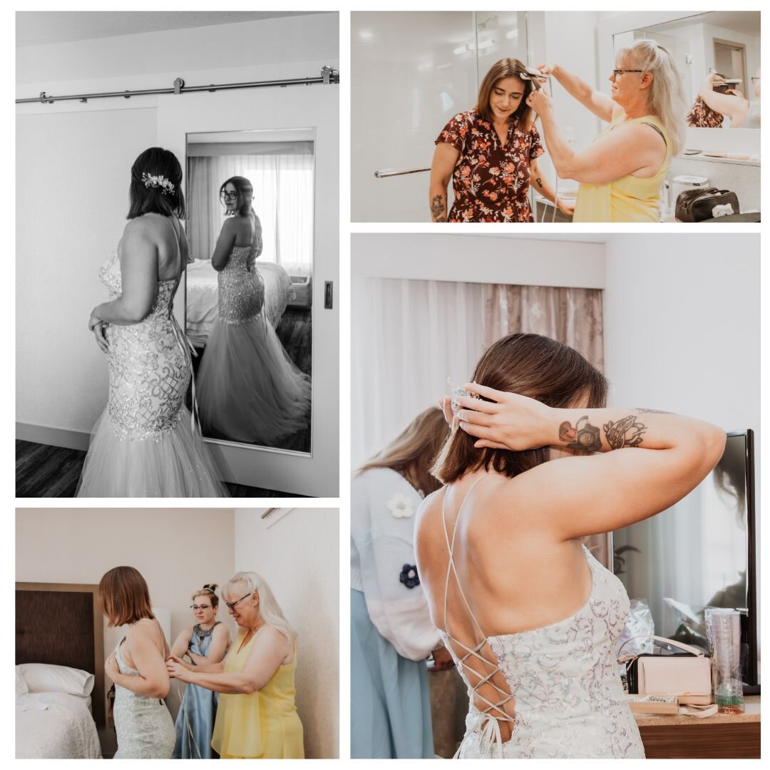 Capturing the elegance, grace, and timeless beauty of every bride is a privilege. 💖✨ #GettingReady #LoveInFocus #CapturingElegance #wedding #yegweddingphotographer #lillyforeverphotography