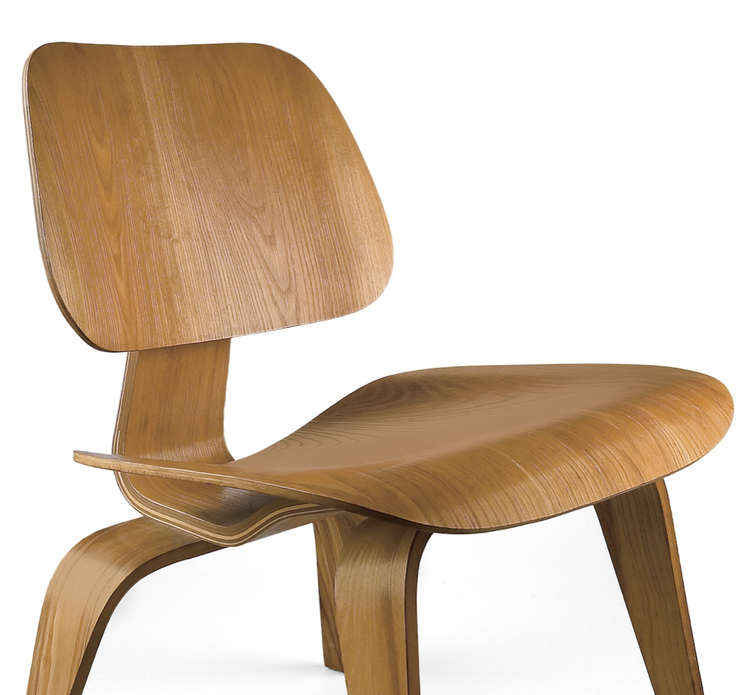 La chaise LCW a été conçue par le couple de créateurs Charles et Ray Eames. 