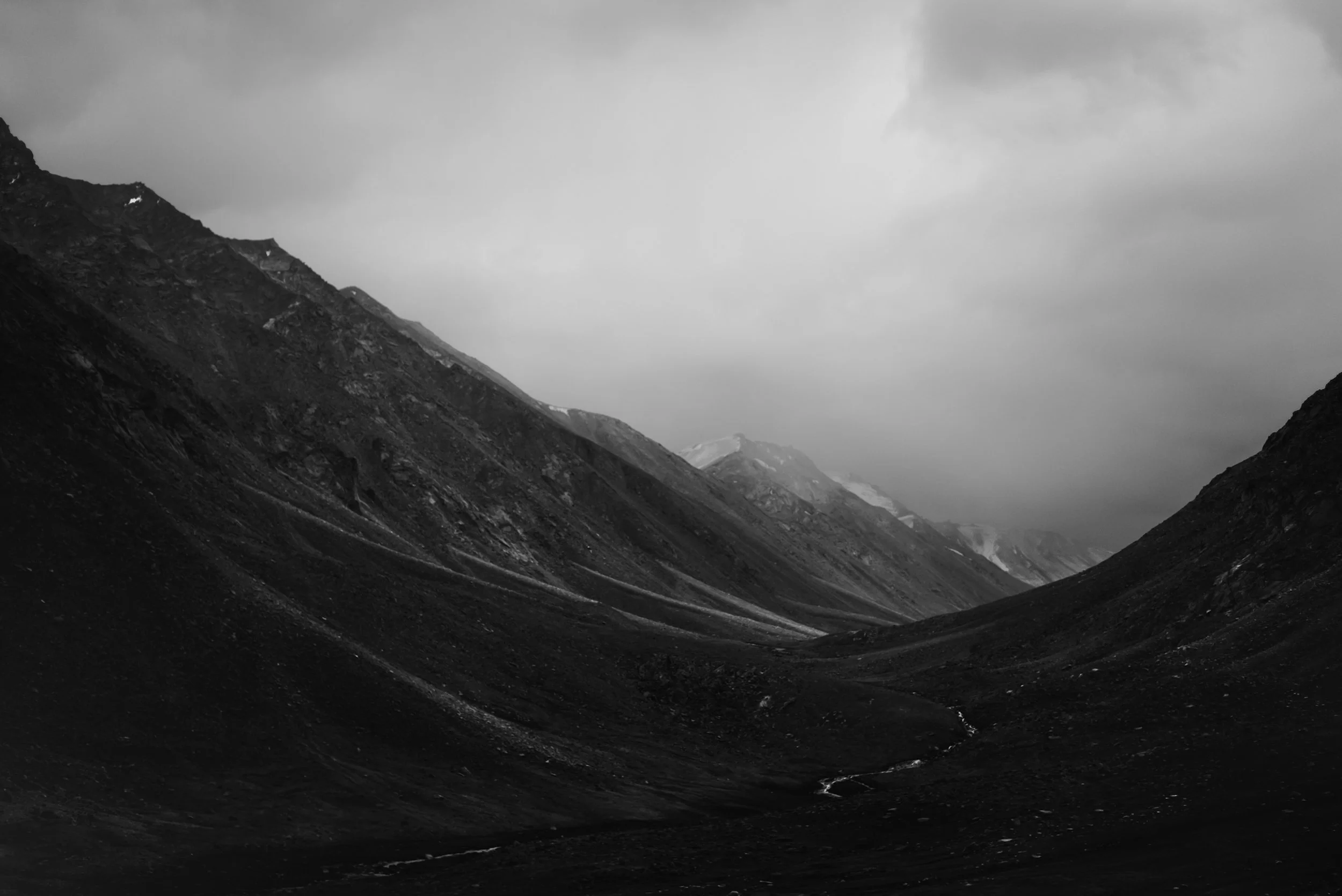 The road to Pangong Tso, Ladakh, India (Digital)