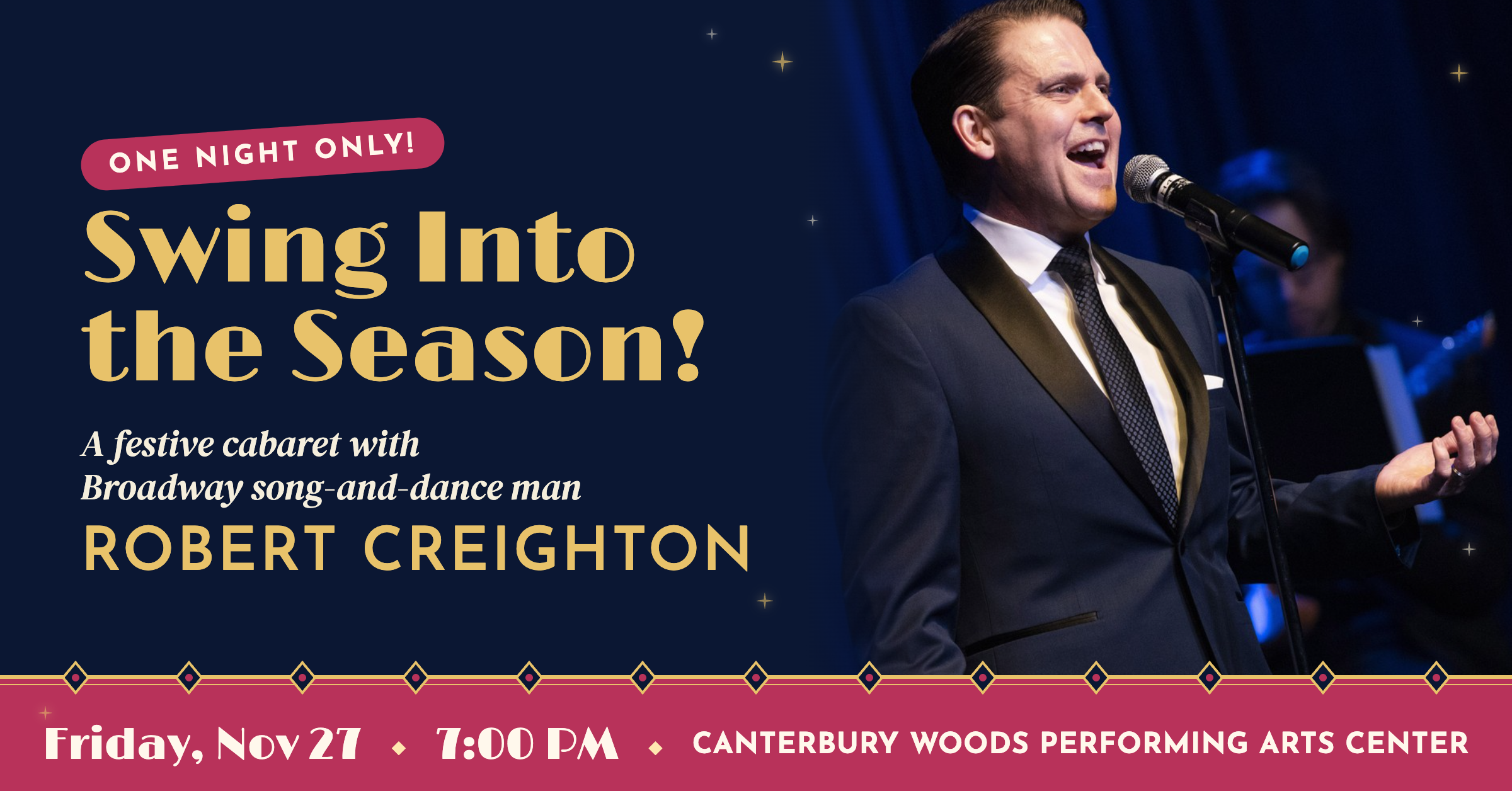 Swing Into the Season with Robert Creighton!