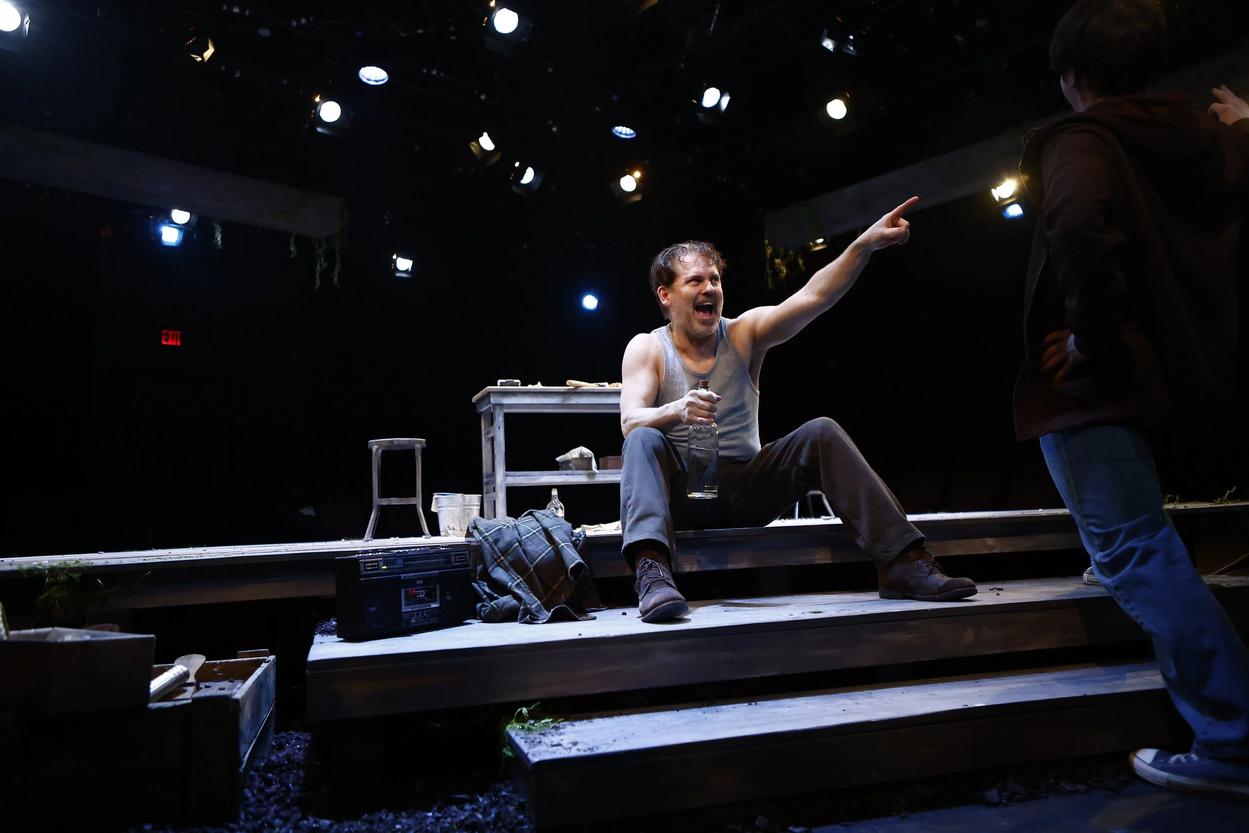 Artie Award-winning Actor Robert Creighton in A Skull in Connemara at Irish Classical Theatre Company, Buffalo, NY