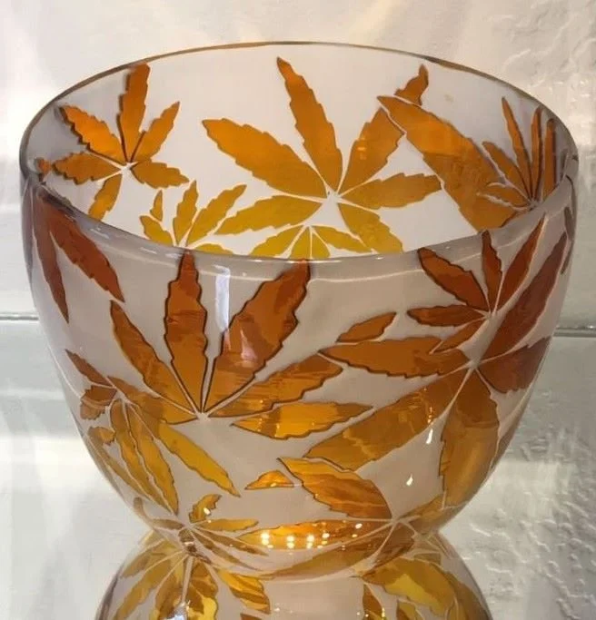 Cannabis Gold Bowl 7 Inch.JPG