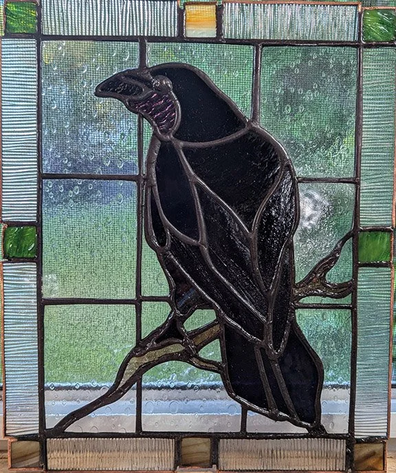 Raven Panel on Tree Limb.jpg