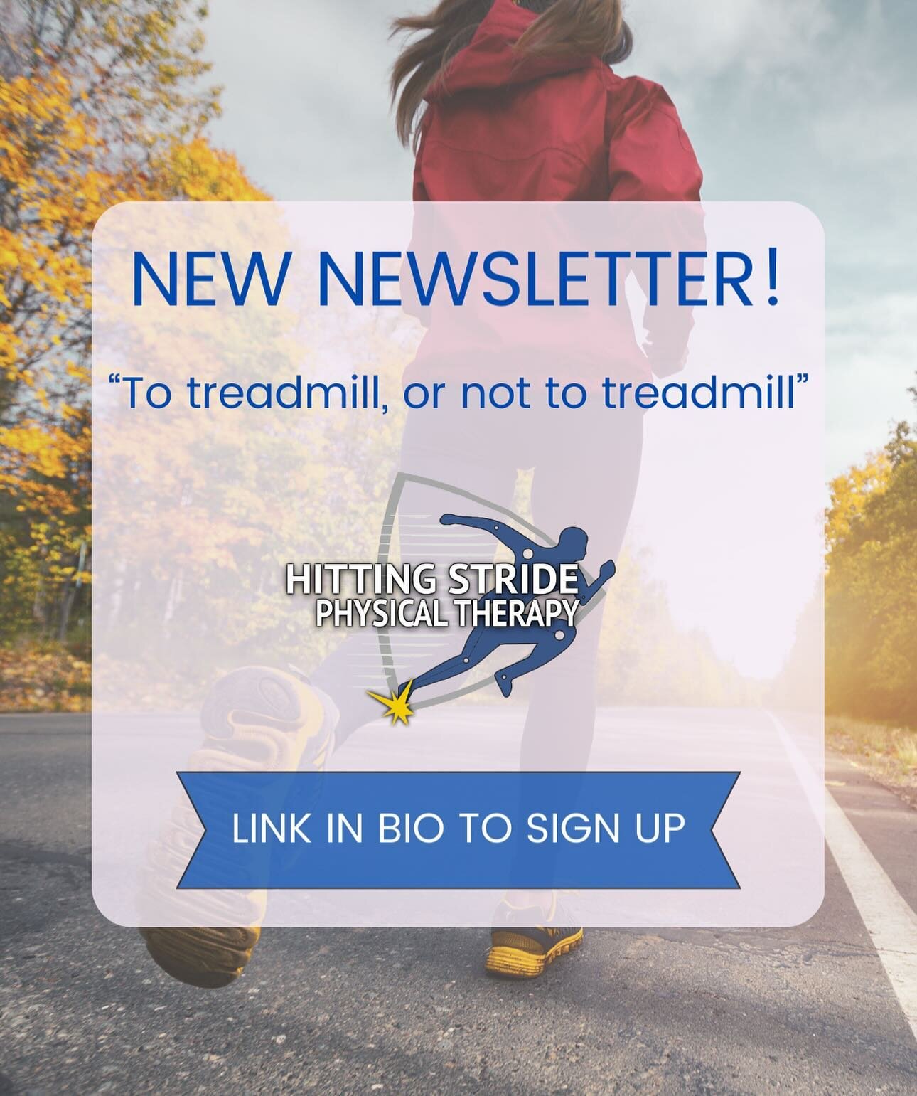 As the temperatures drop and snow hits the ground, many runners turn to treadmills as a convenient indoor alternative. Subscribe to our newsletter with the link in our bio to check out the benefits and risks associated with treadmill running!

#Winte