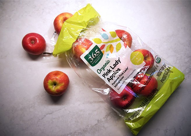 Organic Pink Lady Apples Bag at Whole Foods Market