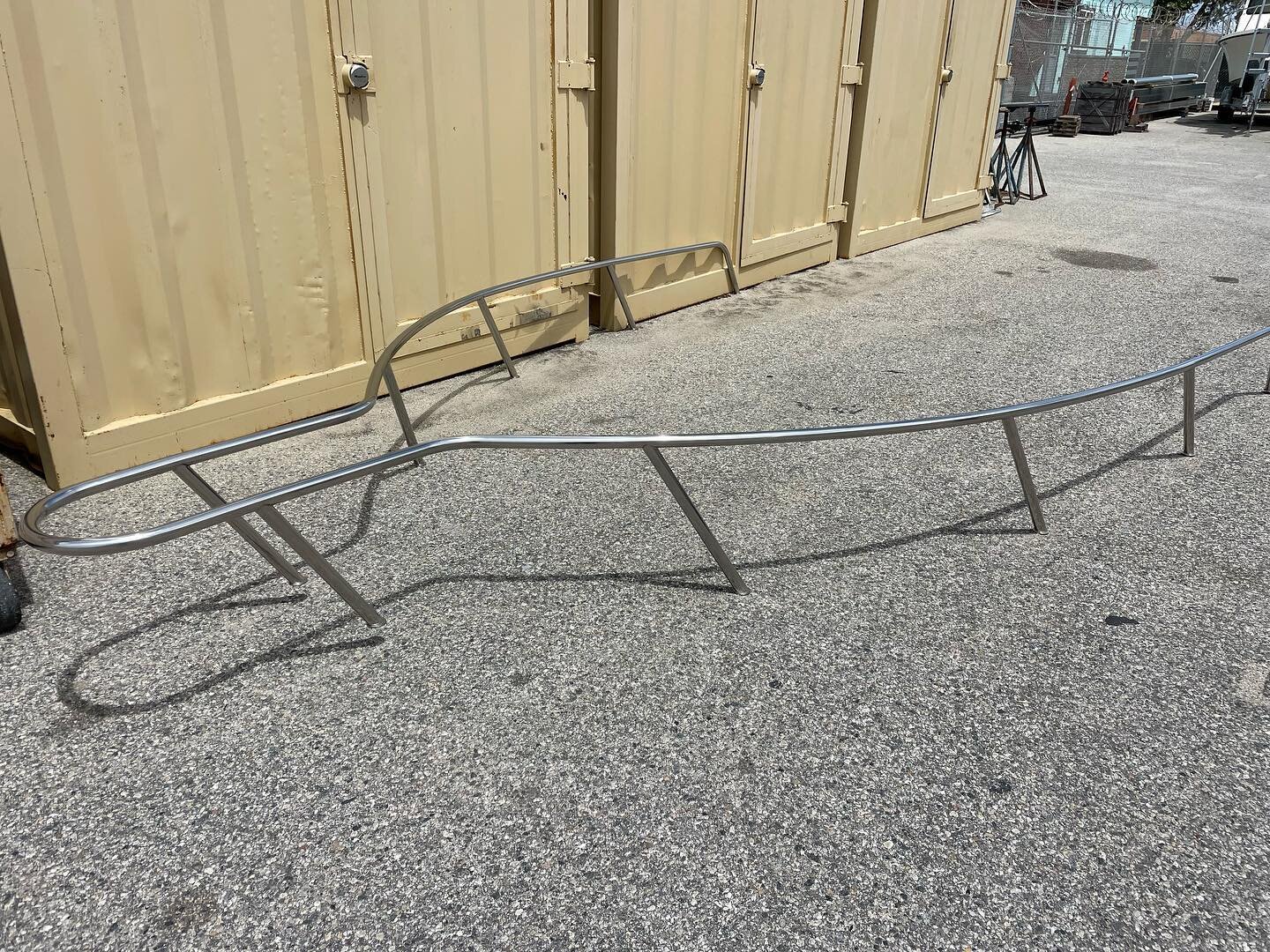 2120 PARKER stainless bow rail  for sale $750.00 OBO  805 432-8257