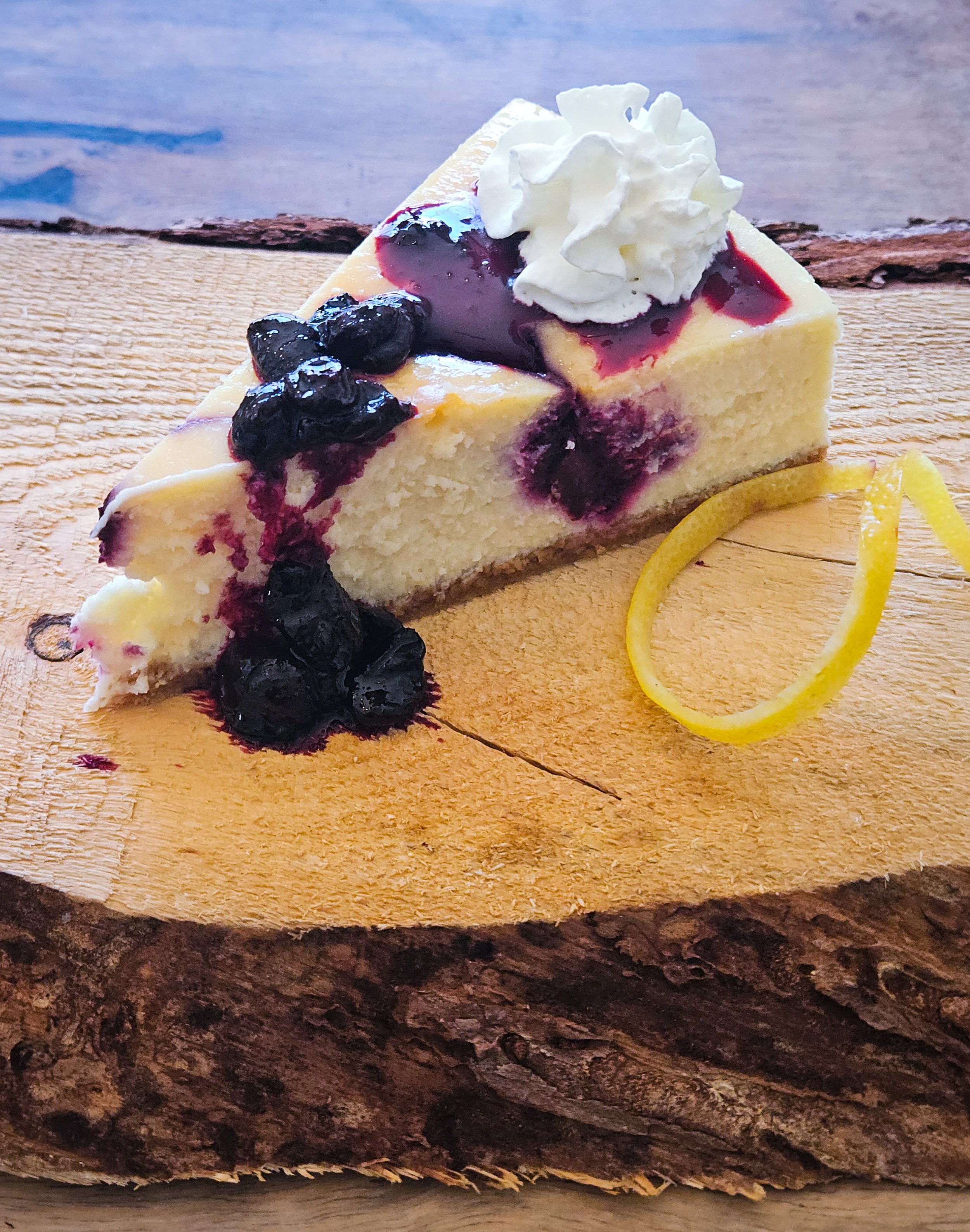 Alaskan Honeyberry Cheesecake