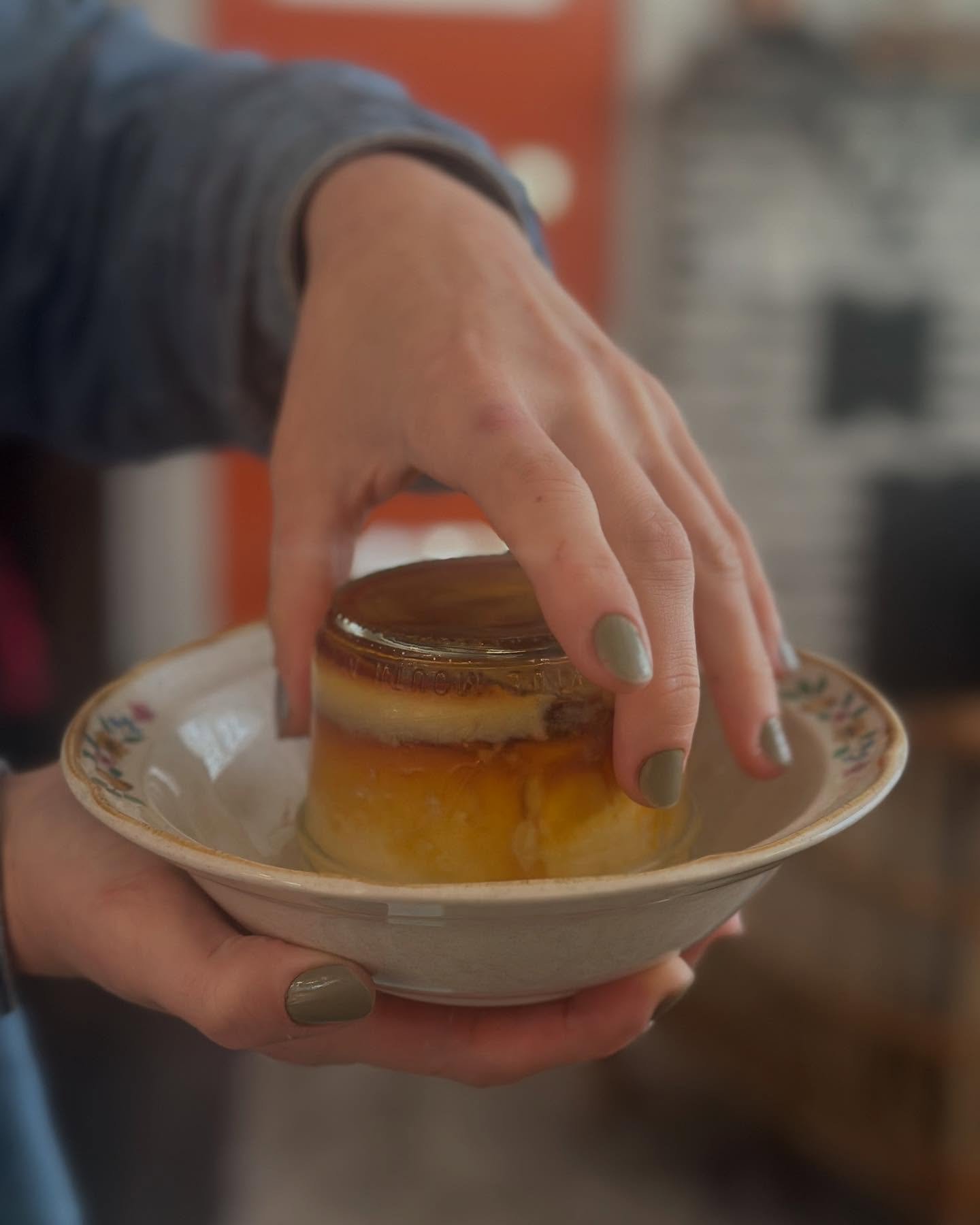 Flan is back and here to stay 🍮. This caramel custard is now on our fixed menu, offered weekly in seasonal varieties.  Our current flavor, Flan de Calabaza, incorporates roasted squash, local eggs, local milk, and a maple caramel. Enjoy it out of th