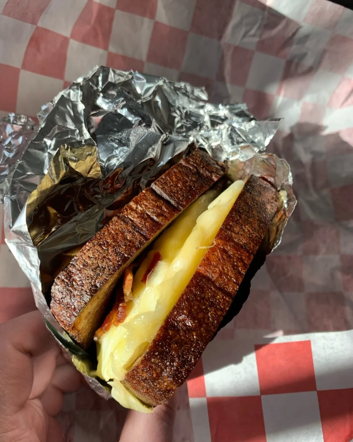 Sundays are better with egg and cheddar. If you&rsquo;ve been in the shop you might already know but breakfast sammies aren&rsquo;t just for Saturdays anymore. Made with local everything. IYKYK.

Happy Sunday (Easter if you celebrate).

Open today - 