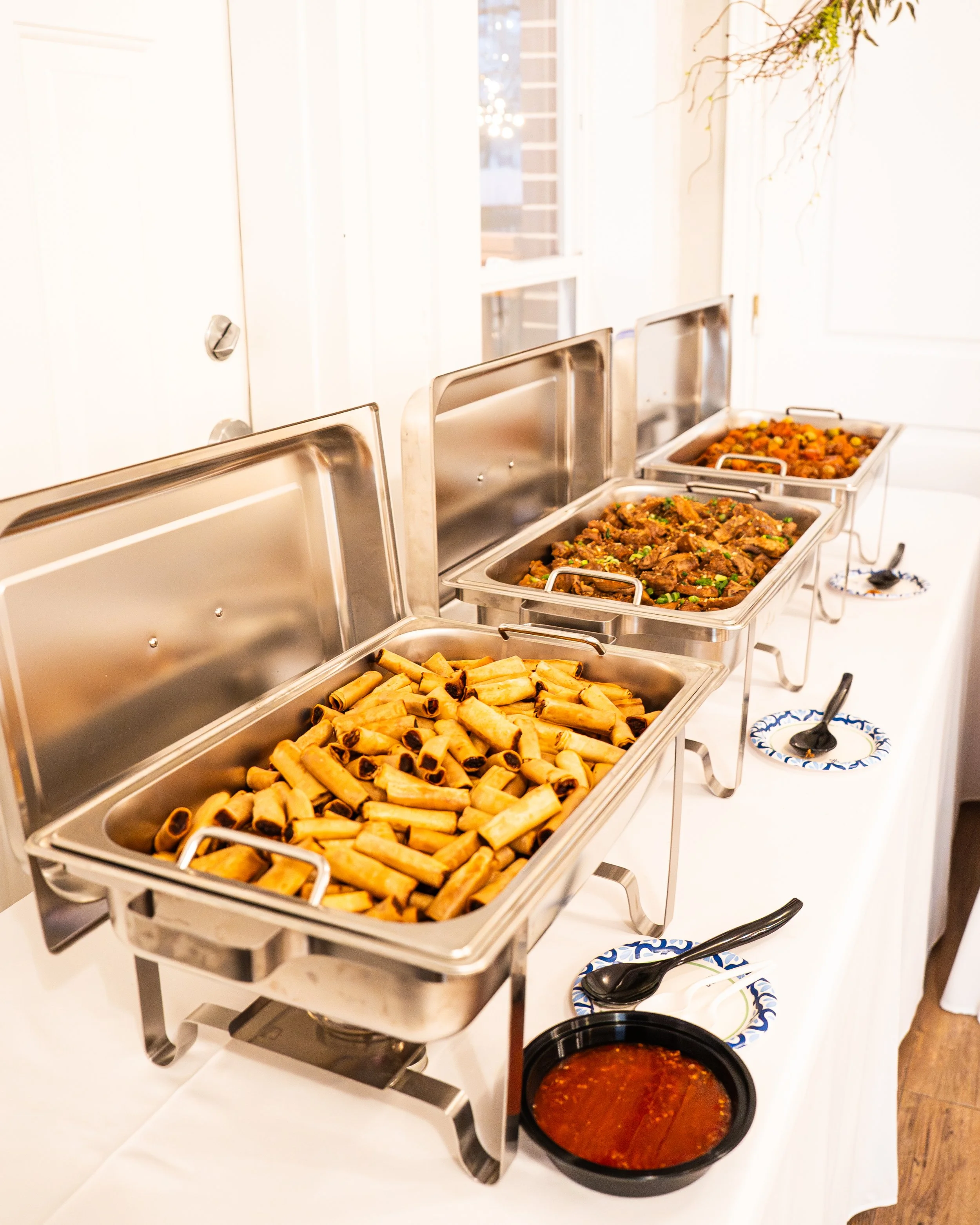 Full Service Buffet Style Catering for a Wedding