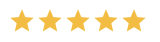 Five-star rating graphic