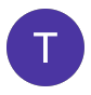 Purple circle with a white letter 'T' in the center.