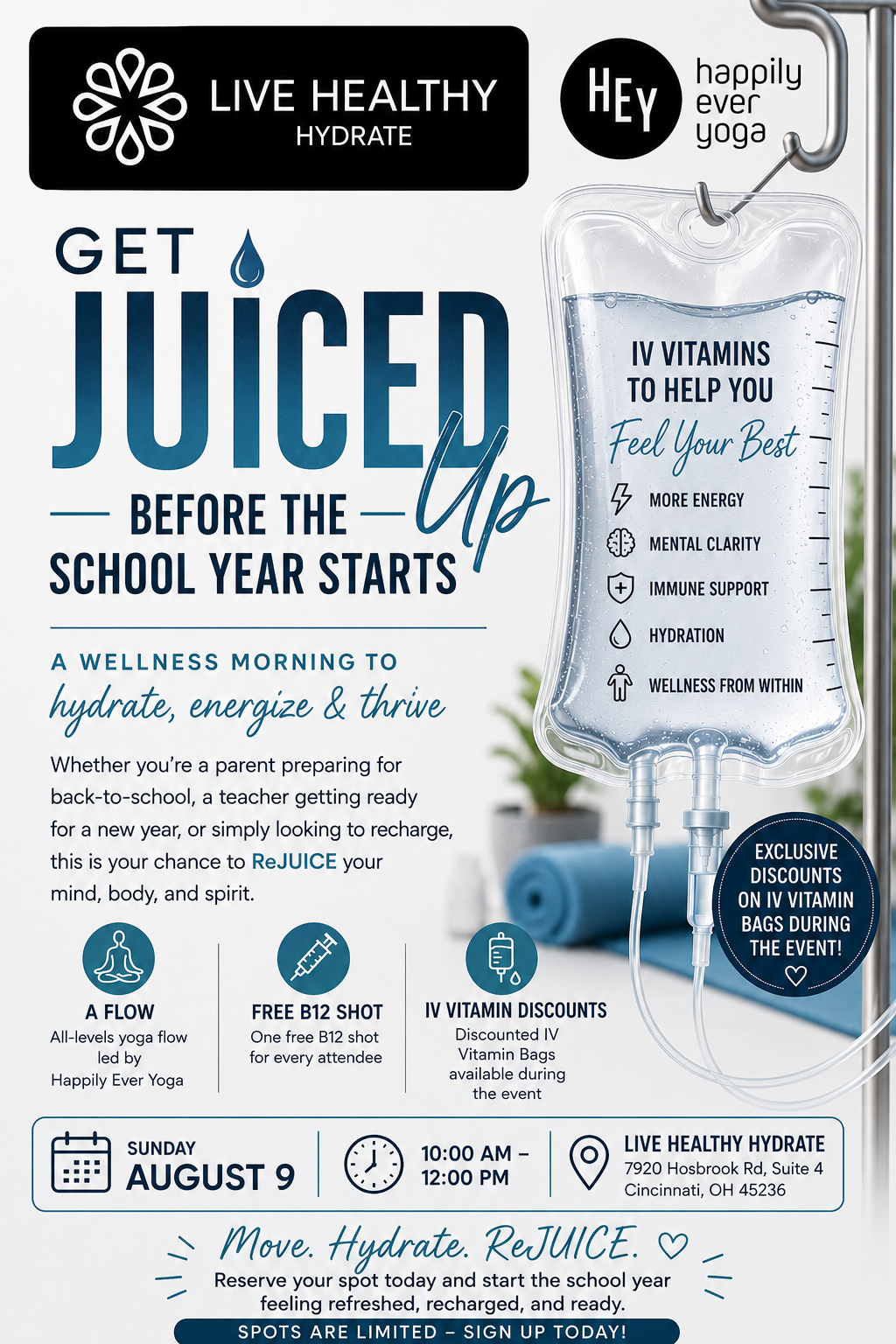 LIVE HEALTHY HYDRATE with HEY