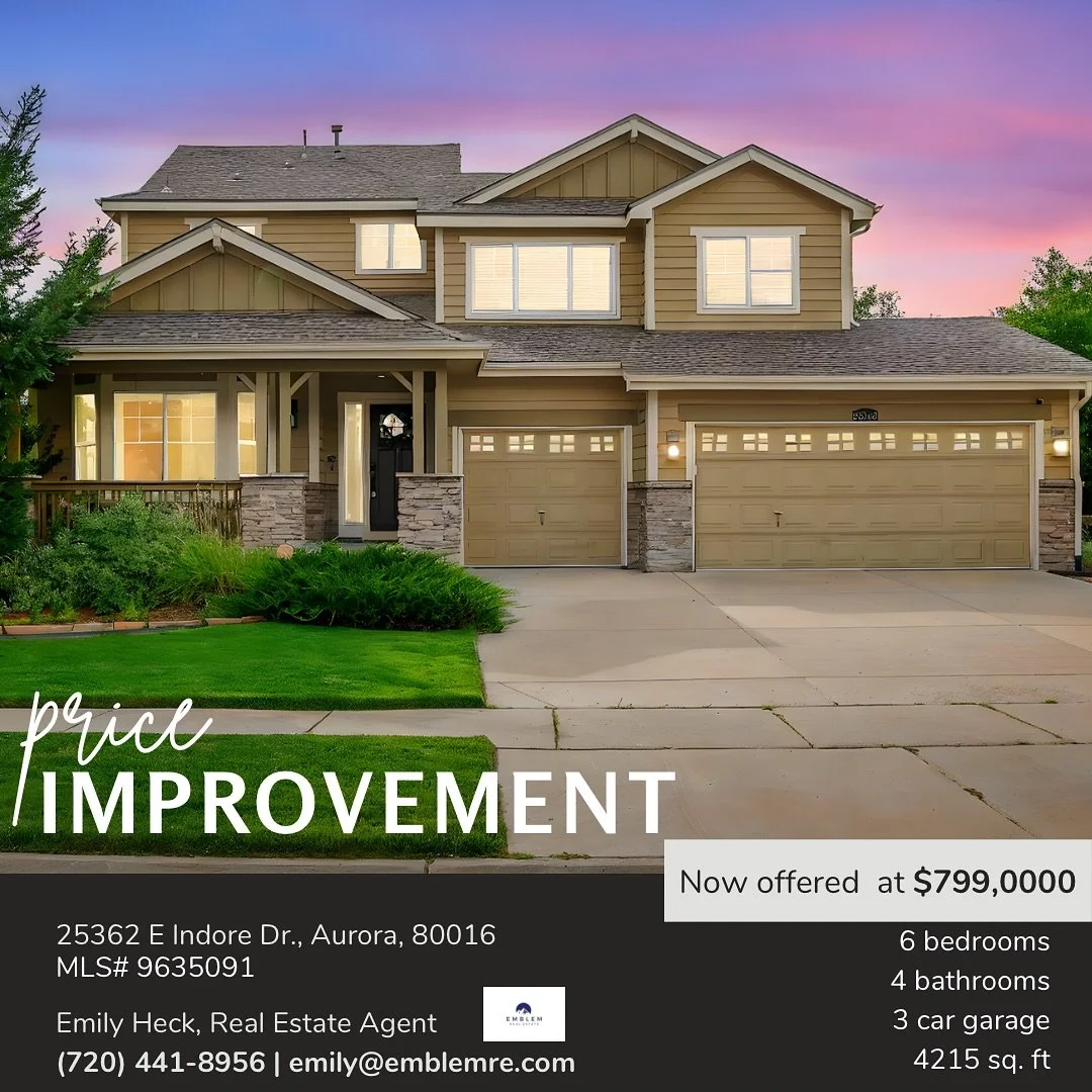 Check out this stunning home in Tallyn&rsquo;s Reach in Aurora 80016 (and yes, it&rsquo;s zoned to top-rated Cherry Creek Schools!). 🏡✨ 

You won't want to miss this incredible opportunity! This spacious and beautifully updated home is now offered a