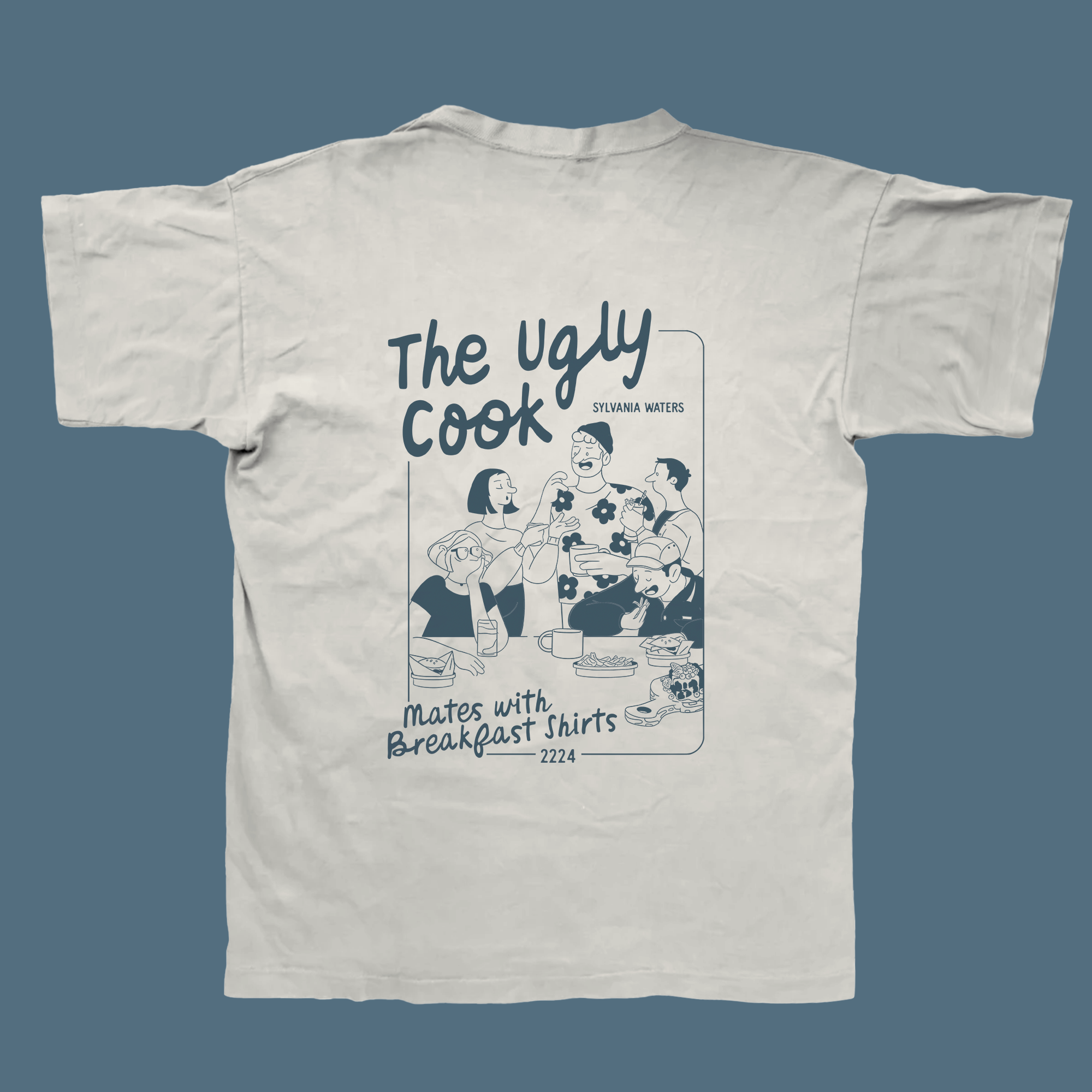 Breakfast Shirts x The Ugly Cook - Back T-Shirt Design
