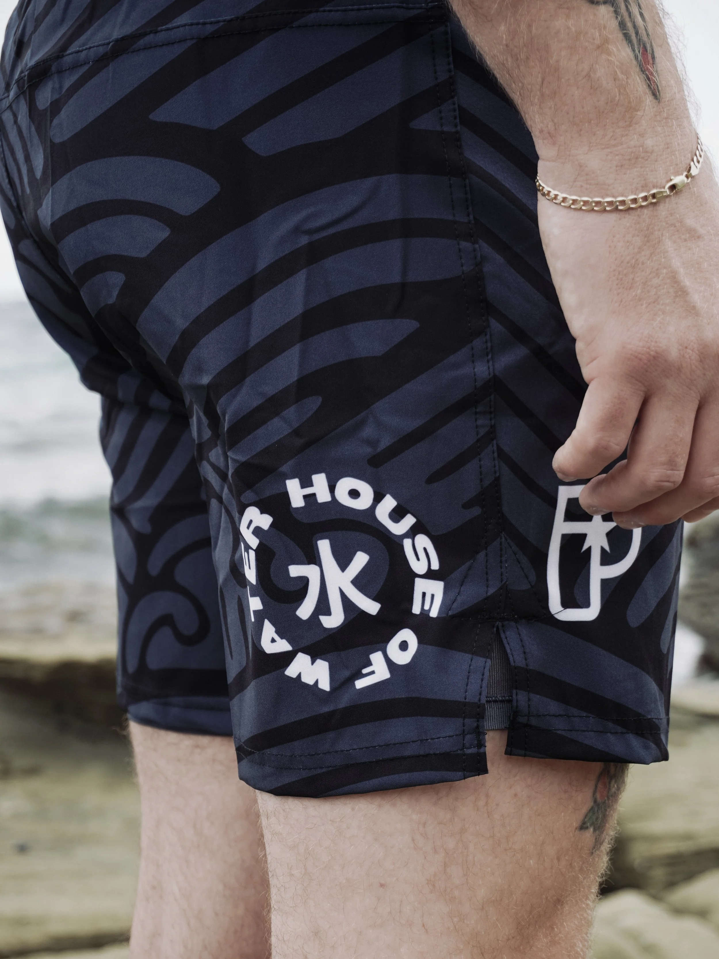 HOUSE OF WATER Jiu Jitsu - No Gi Set Design (Dark Wave)