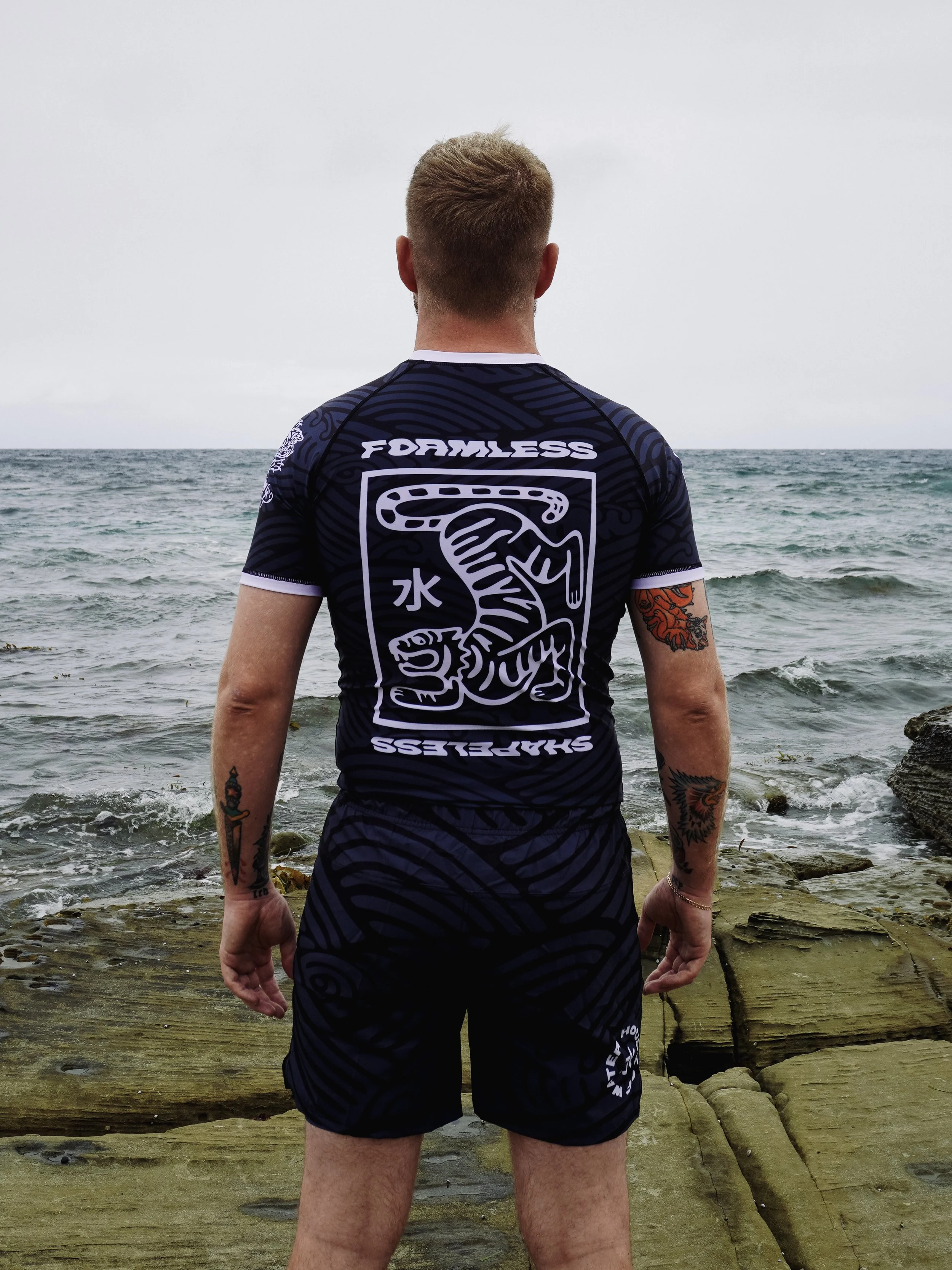 HOUSE OF WATER Jiu Jitsu - No Gi Set Design (Dark Wave)