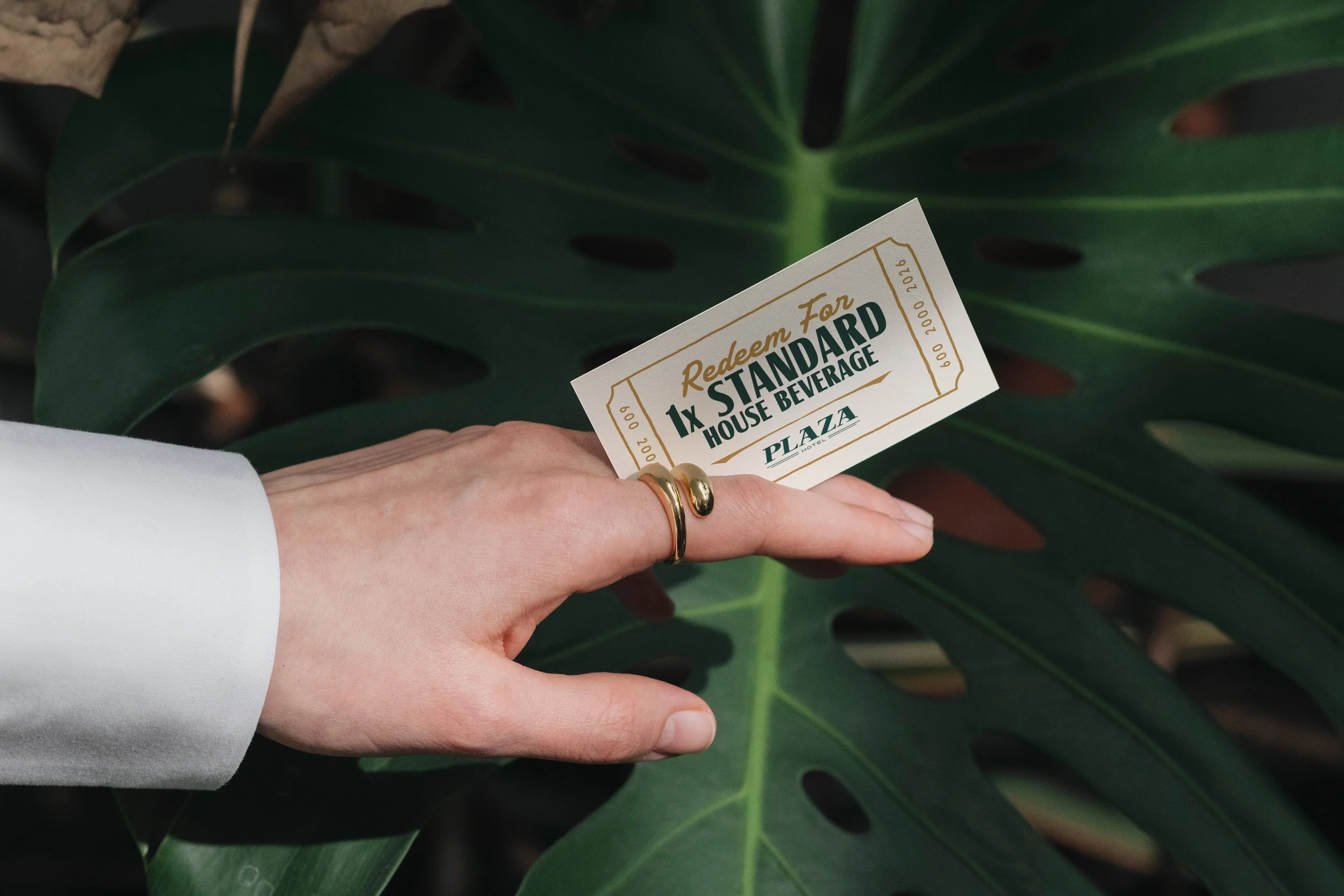 Plaza Hotel - Drinks Card Autumn 2026