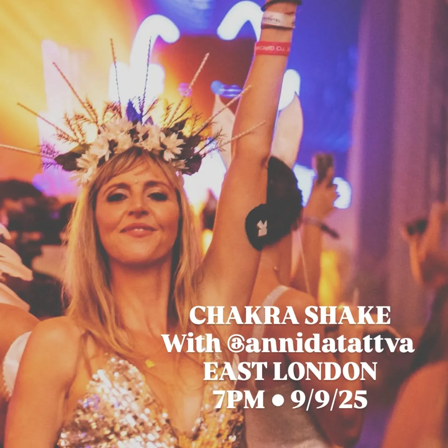 Here's 1 easy way to make yourself feel 100% better!!

Join @annidatattva &amp; I for a foot-stomping, hip-swaying, heart-awakening passage into rhythm, expression, and joy.

Step into a vibrant fusion of Kundalini yoga, breathwork, and visualisation