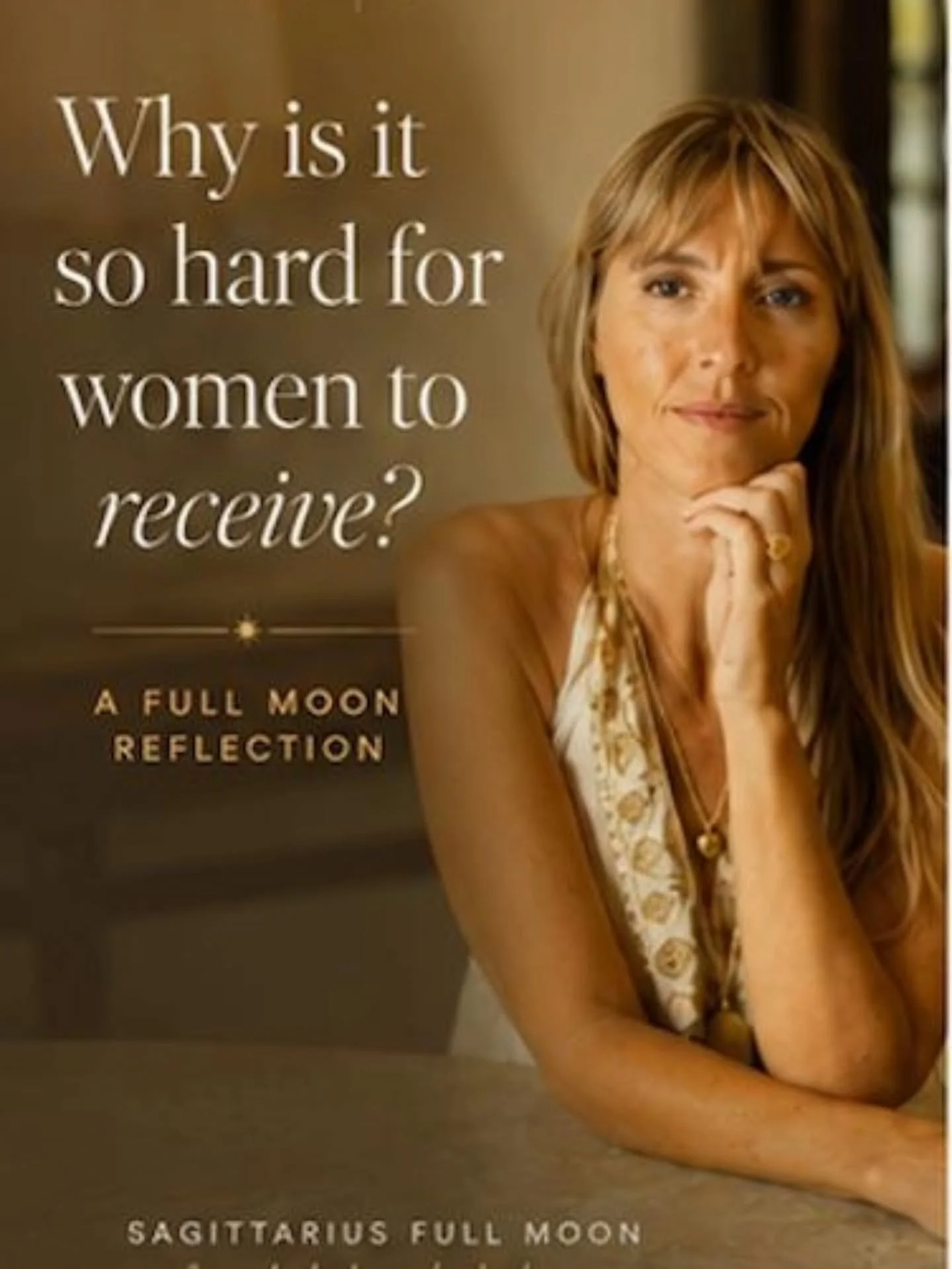 Most women don't struggle with abundance.

They struggle with receiving.

Receiving help.
Receiving support.
Receiving rest.
Receiving love without feeling guilty.

And after years of carrying everything alone, the nervous system begins to mistake hy