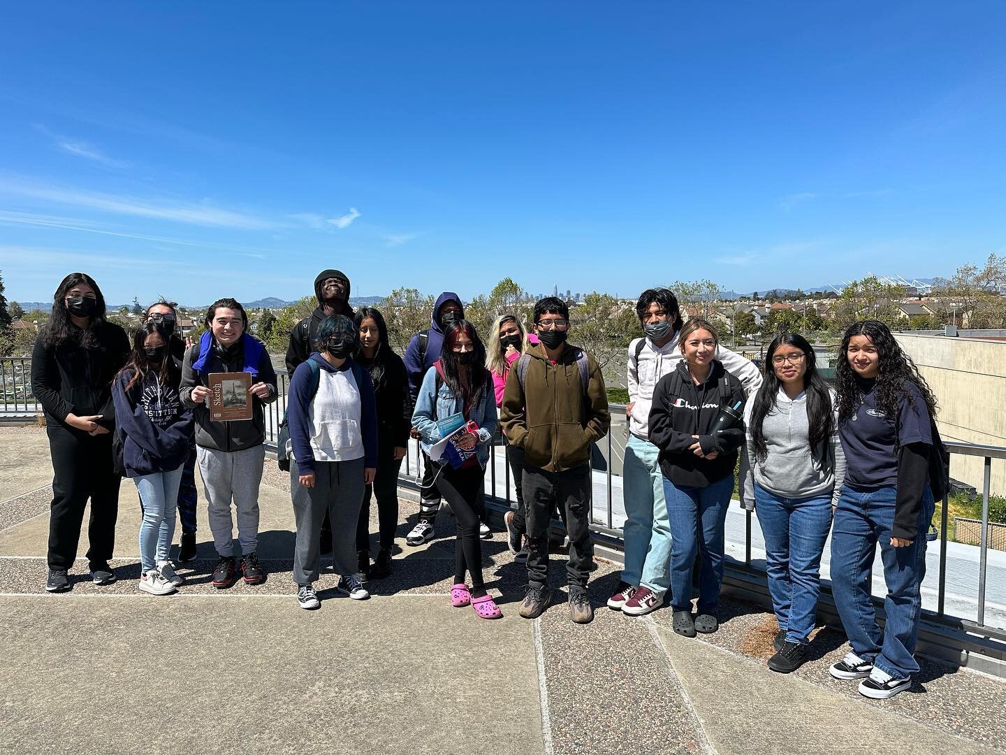 15 of our amazing seniors visited College of Alameda yesterday to see if it&rsquo;s the right place for them. With supports like Puente, ACCESO, UMOJA, and EOPS, it is a great option! Thank you for Mr. Horacio Corona Lira for organizing our trip.

#L