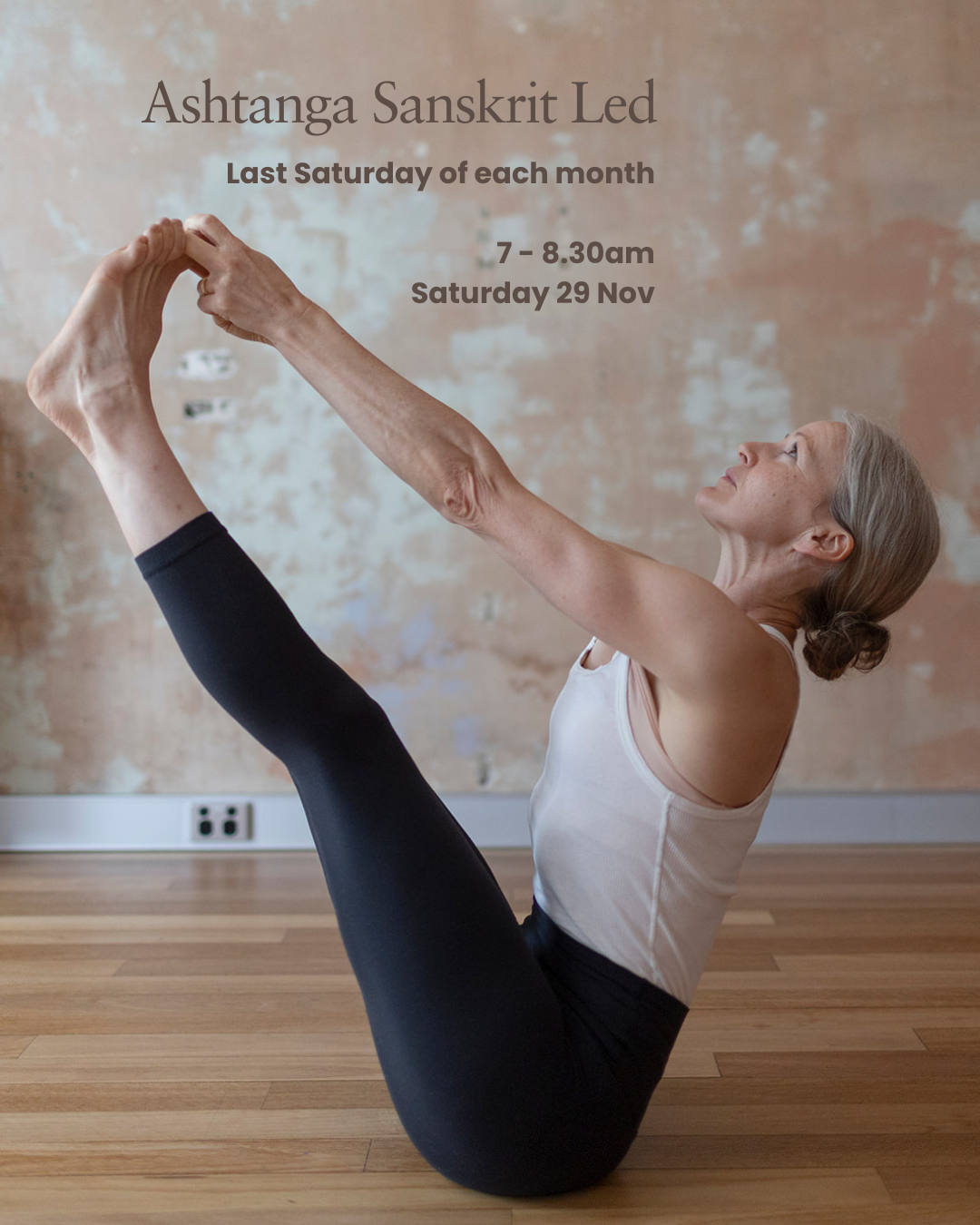 Monthly Ashtanga Sanskrit Led