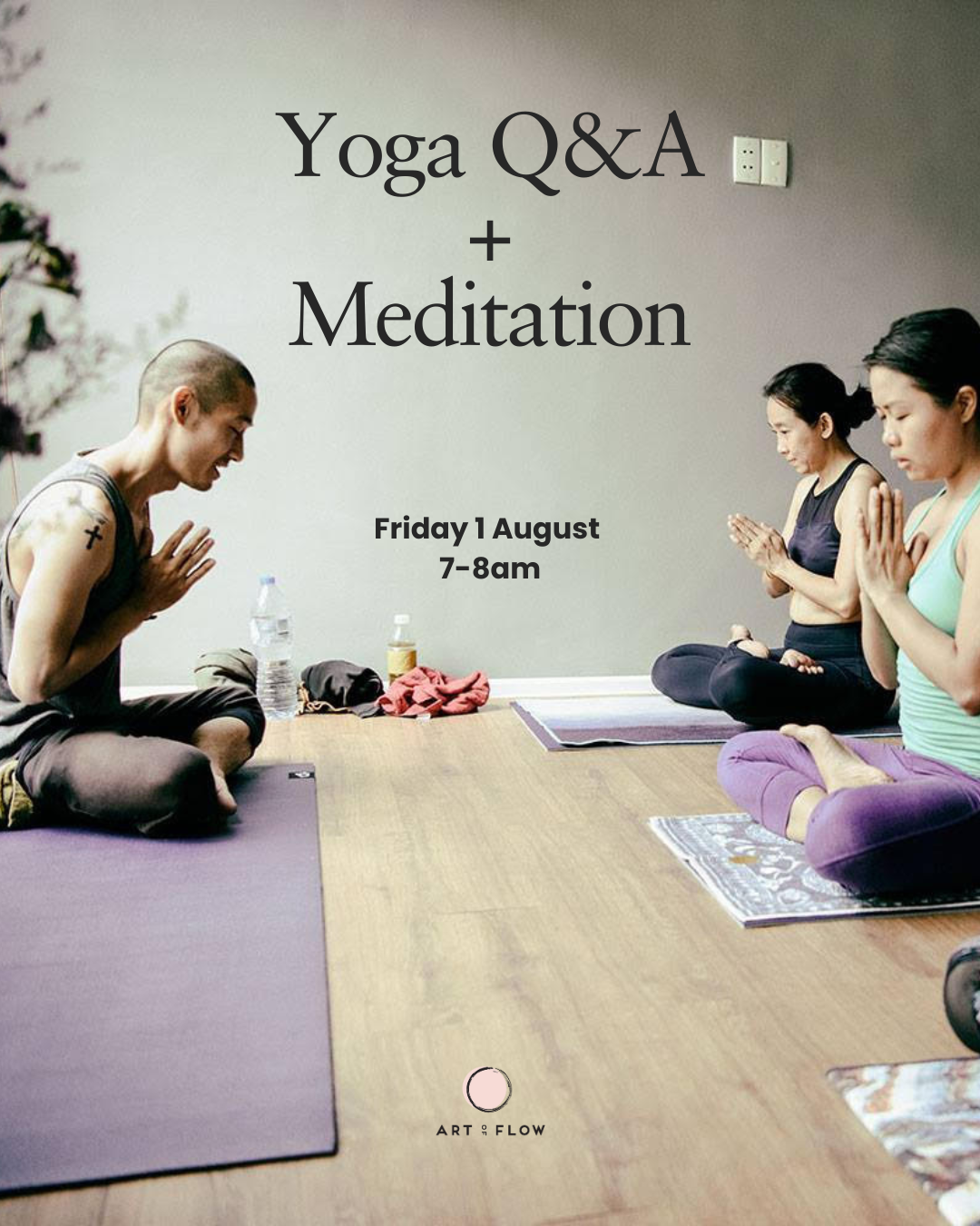 August Yoga Q&A + Meditation