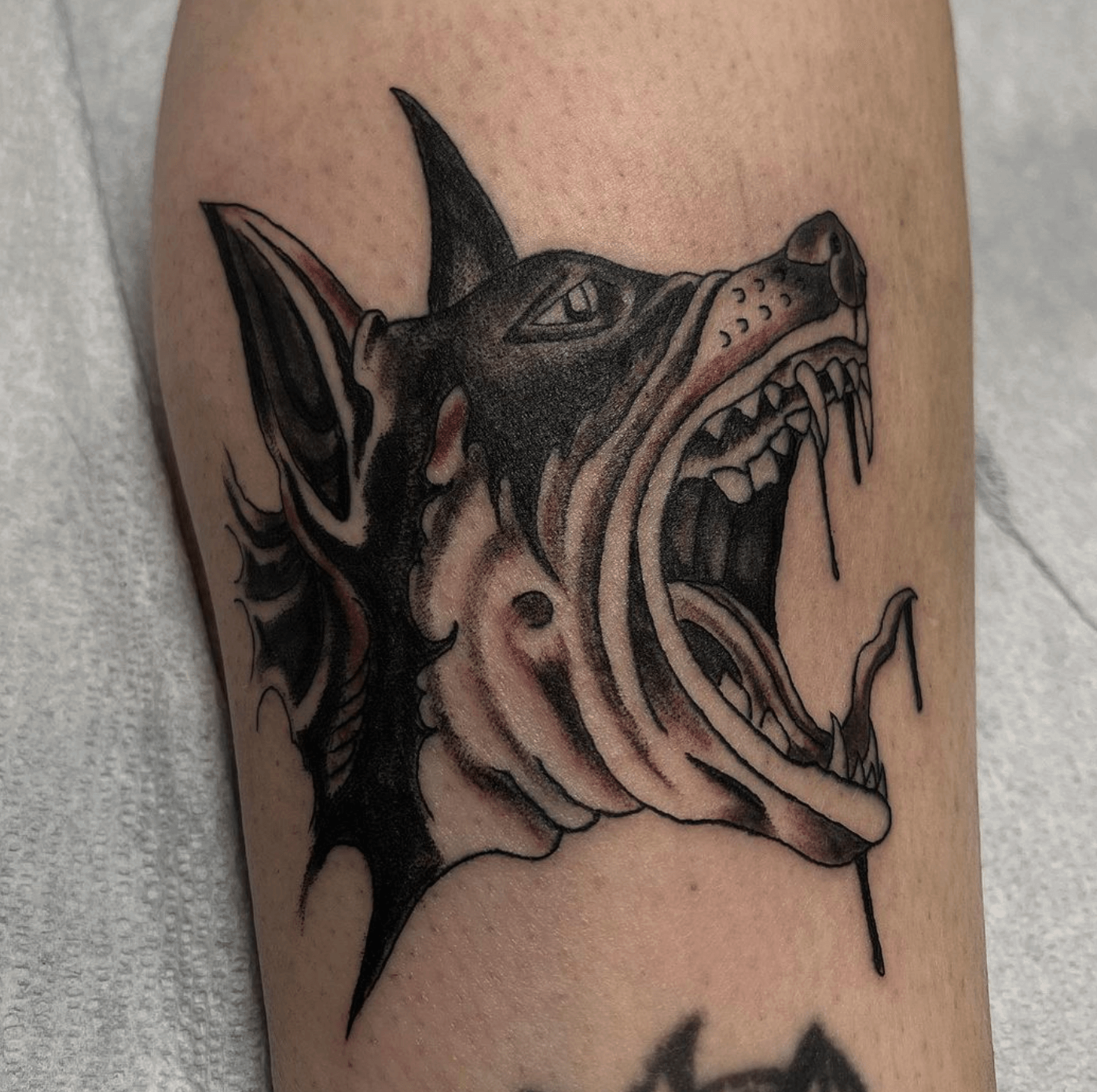 doberman tattoo – Custom Tattoos in The Village of Fowlerville