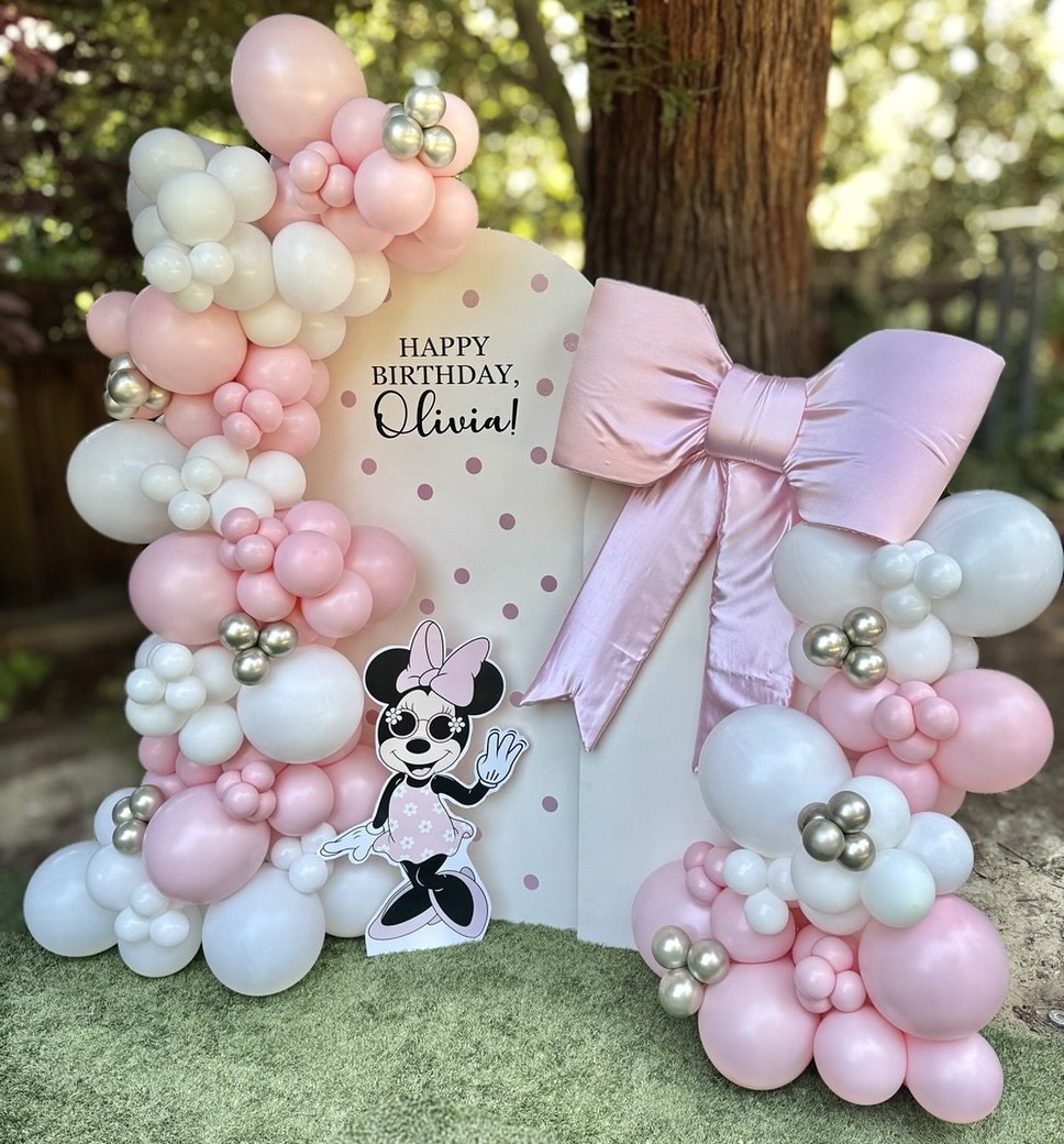 Happy 3rd Birthday, Olivia! 

Fun fact: I&rsquo;ve done balloons for this sweet client for the last 3 years. I&rsquo;m forever grateful for my repeat clients who give me the freedom to create something extra special for them 💞

#balloons #balloondec